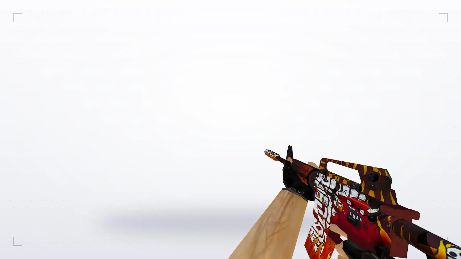M4A1 | Hellfire — first person