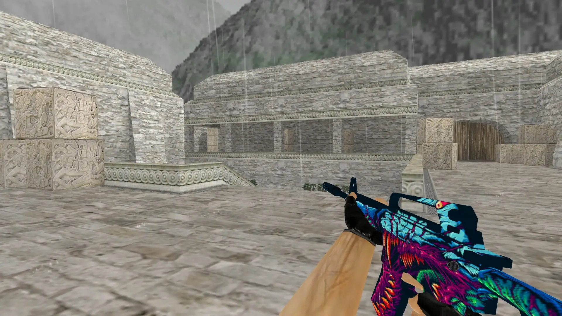 M4A1 | Hyper Beast — de_aztec (first person)
