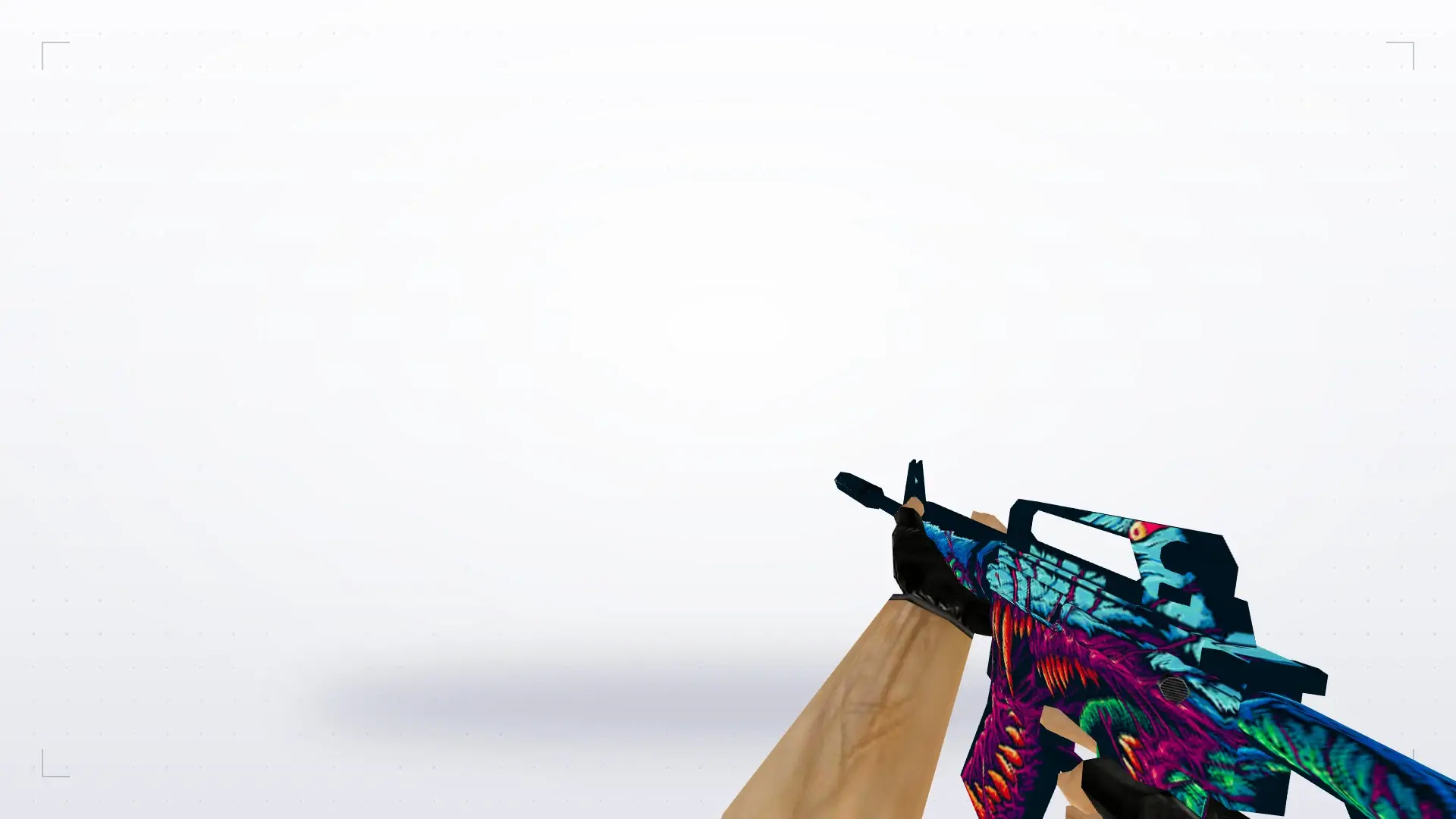 M4A1 | Hyper Beast — first person