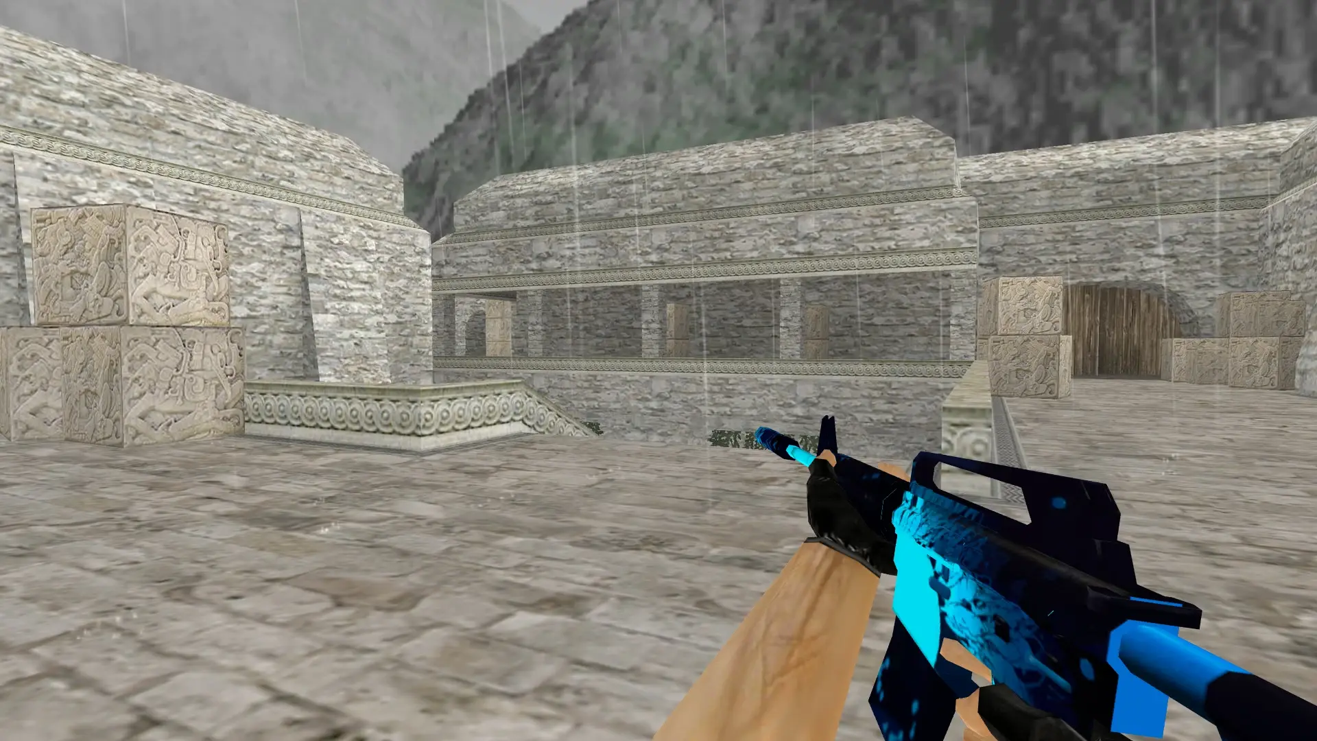 M4A1 Icarus Fell — de_aztec (first person)