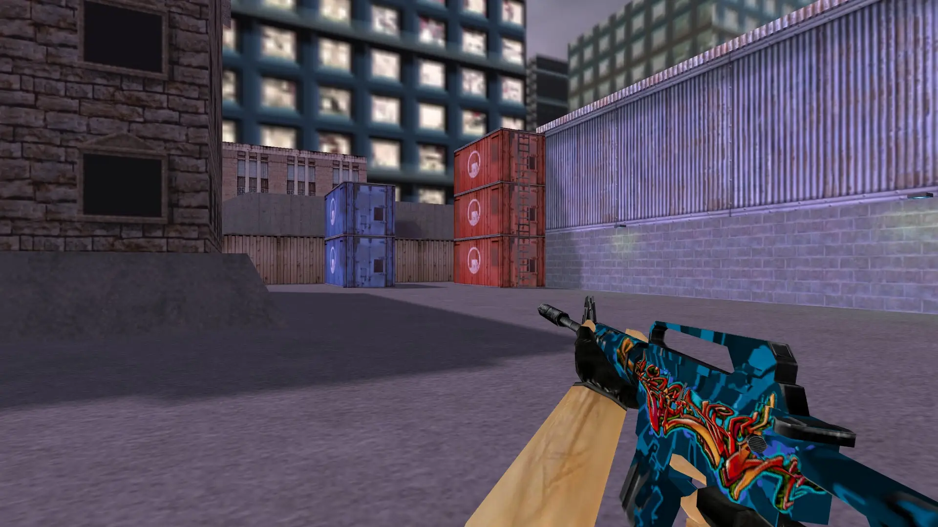 M4A1 Master Piece — cs_assault (first person)