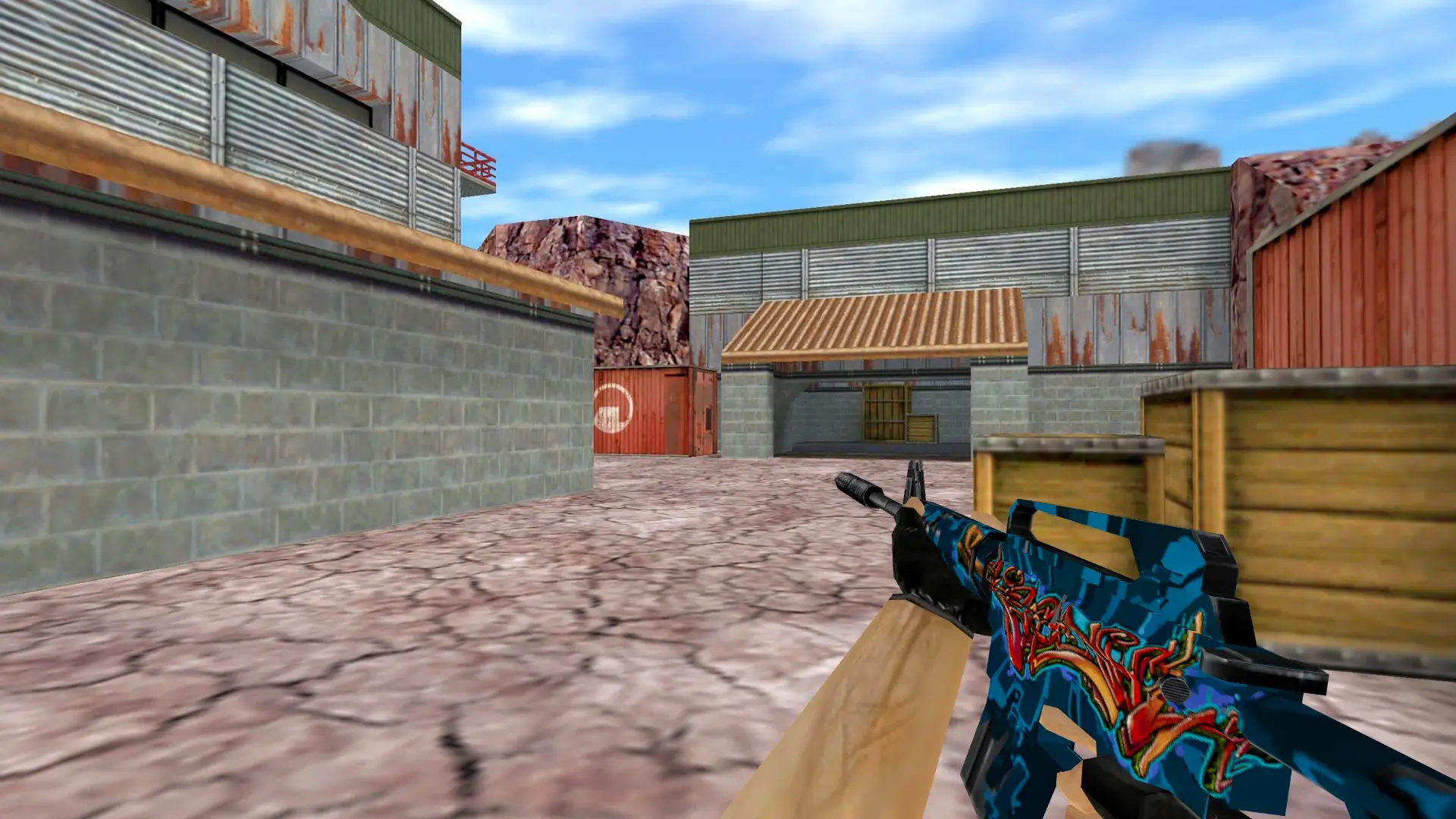M4A1 Master Piece — de_nuke (first person)