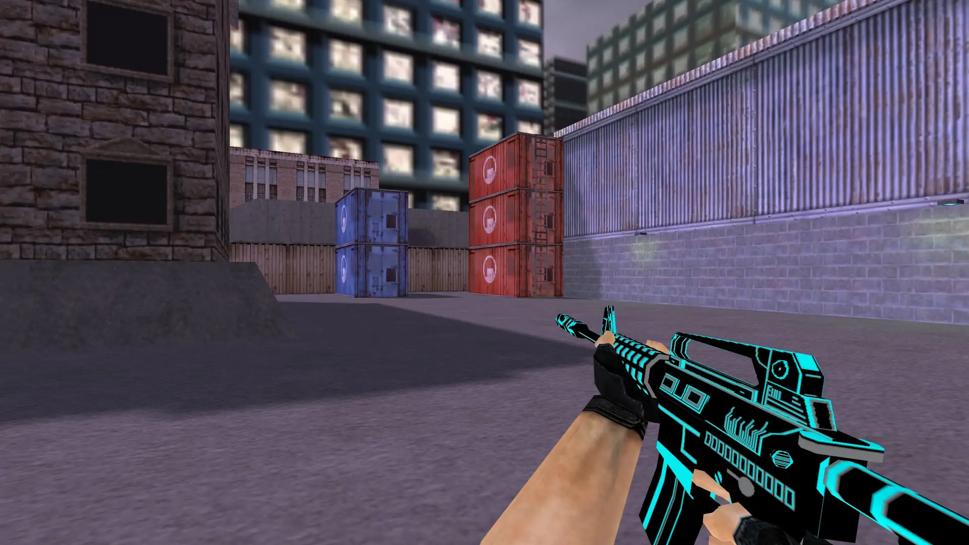 M4A1 Music Arts — cs_assault (first person)