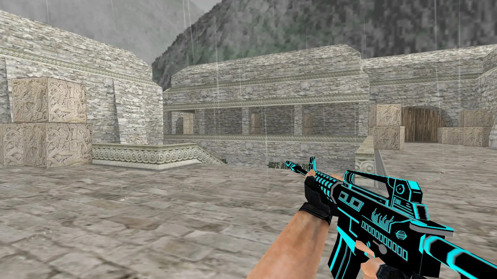 M4A1 Music Arts — de_aztec (first person)