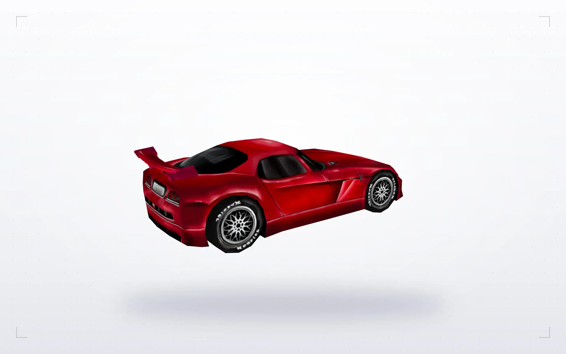 Red Dodge Viper — preview 2