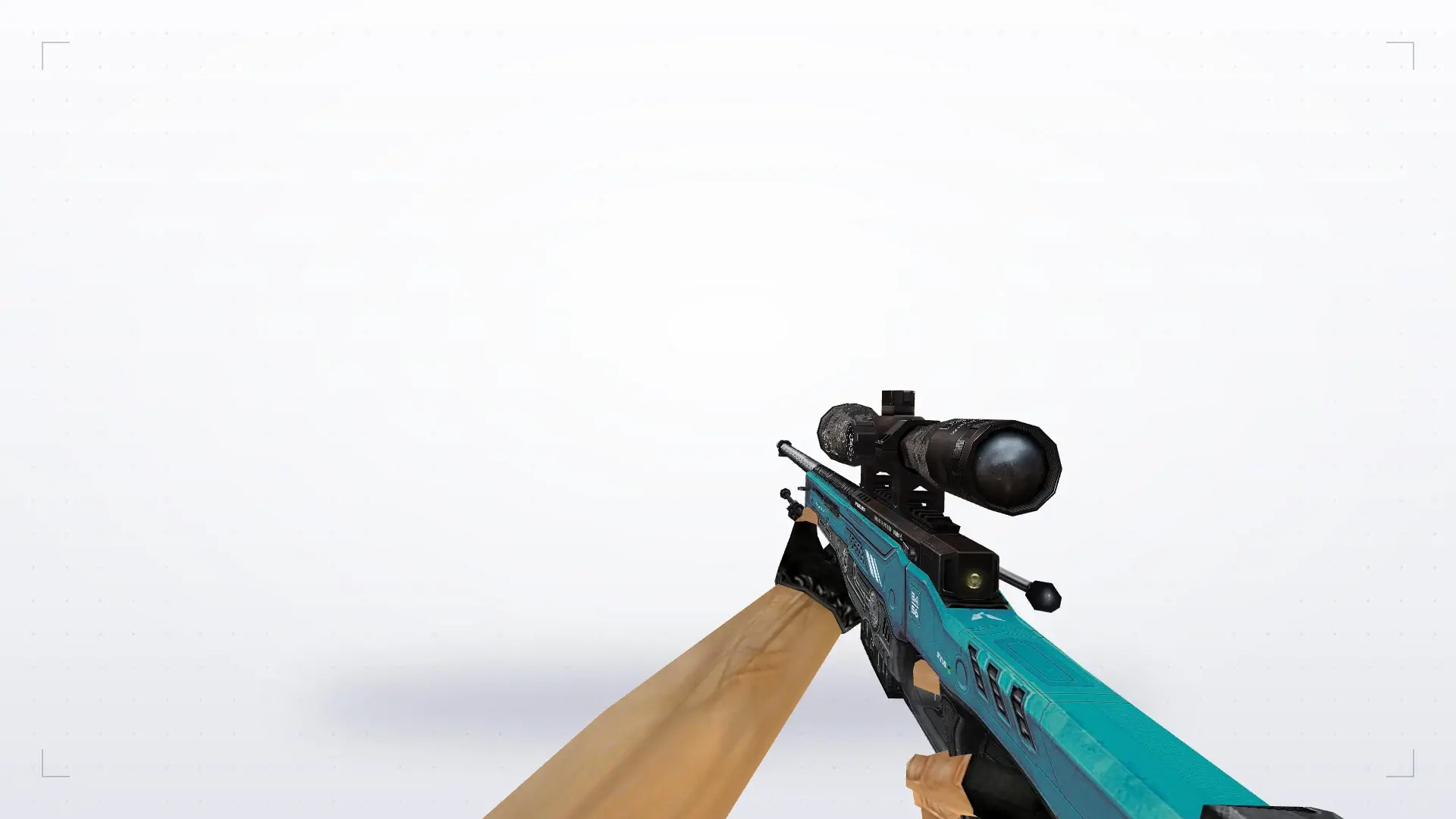 AWP Annihilator Blue — first person