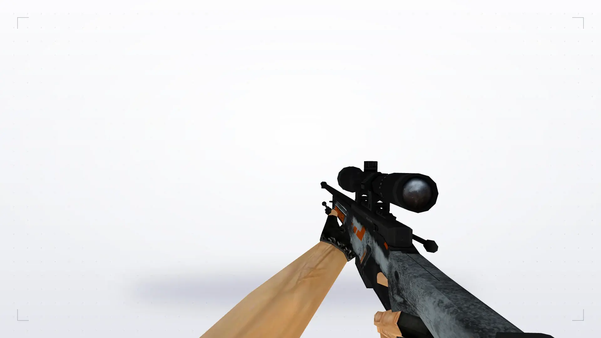AWP | Asiimov (Battle-Scarred) — first person