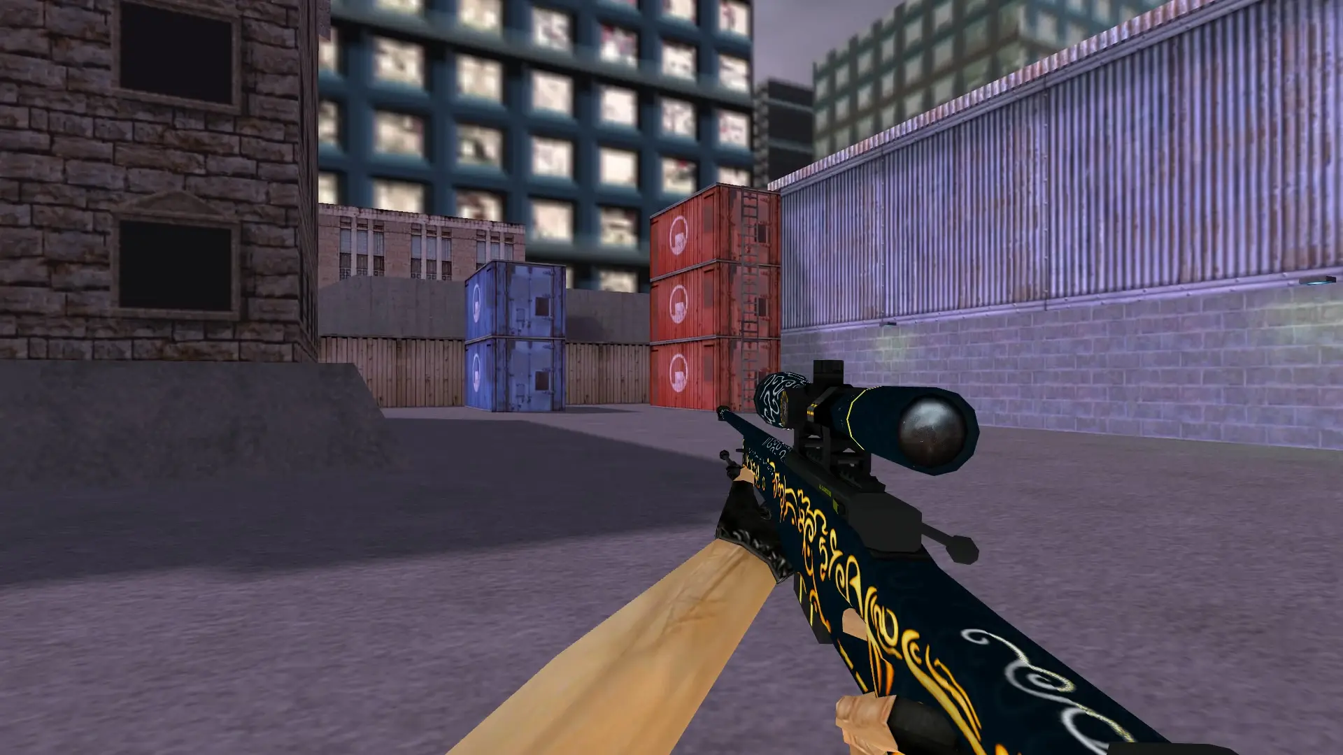 AWP Babylon — cs_assault (first person)