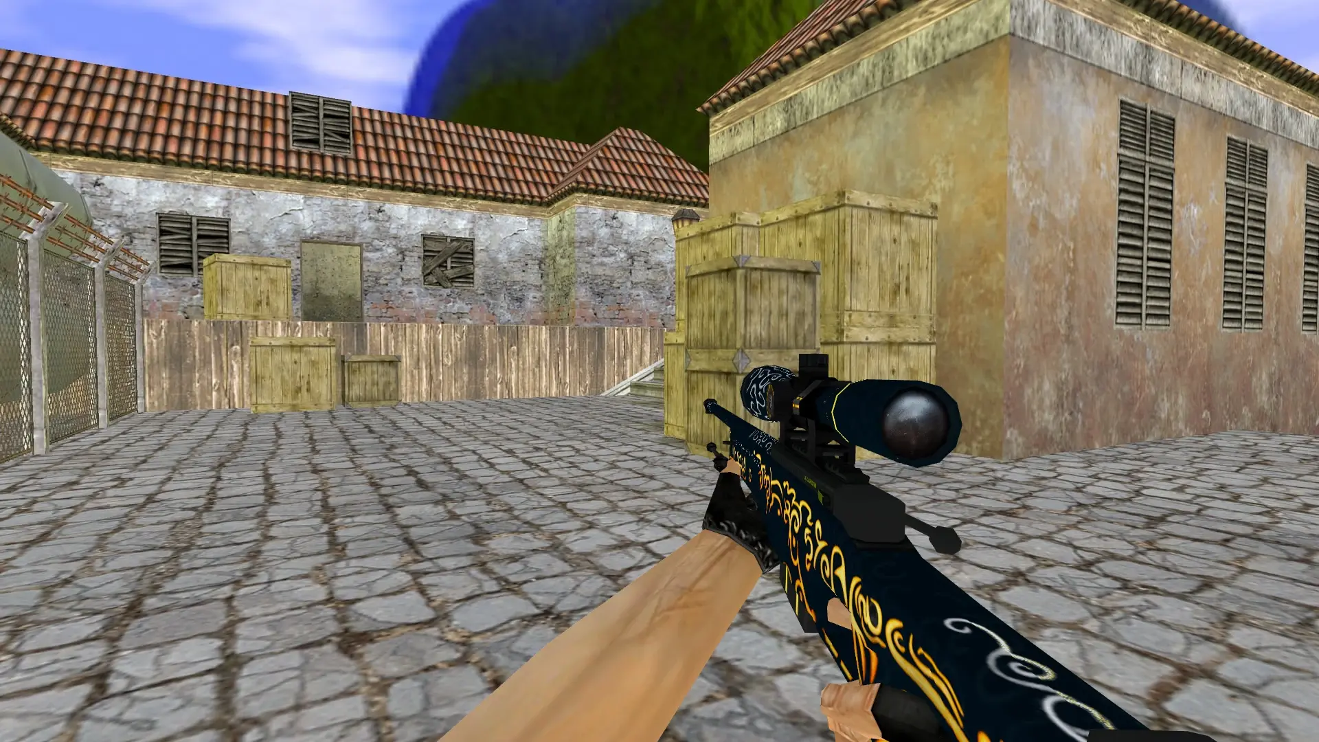 AWP Babylon — de_inferno (first person)