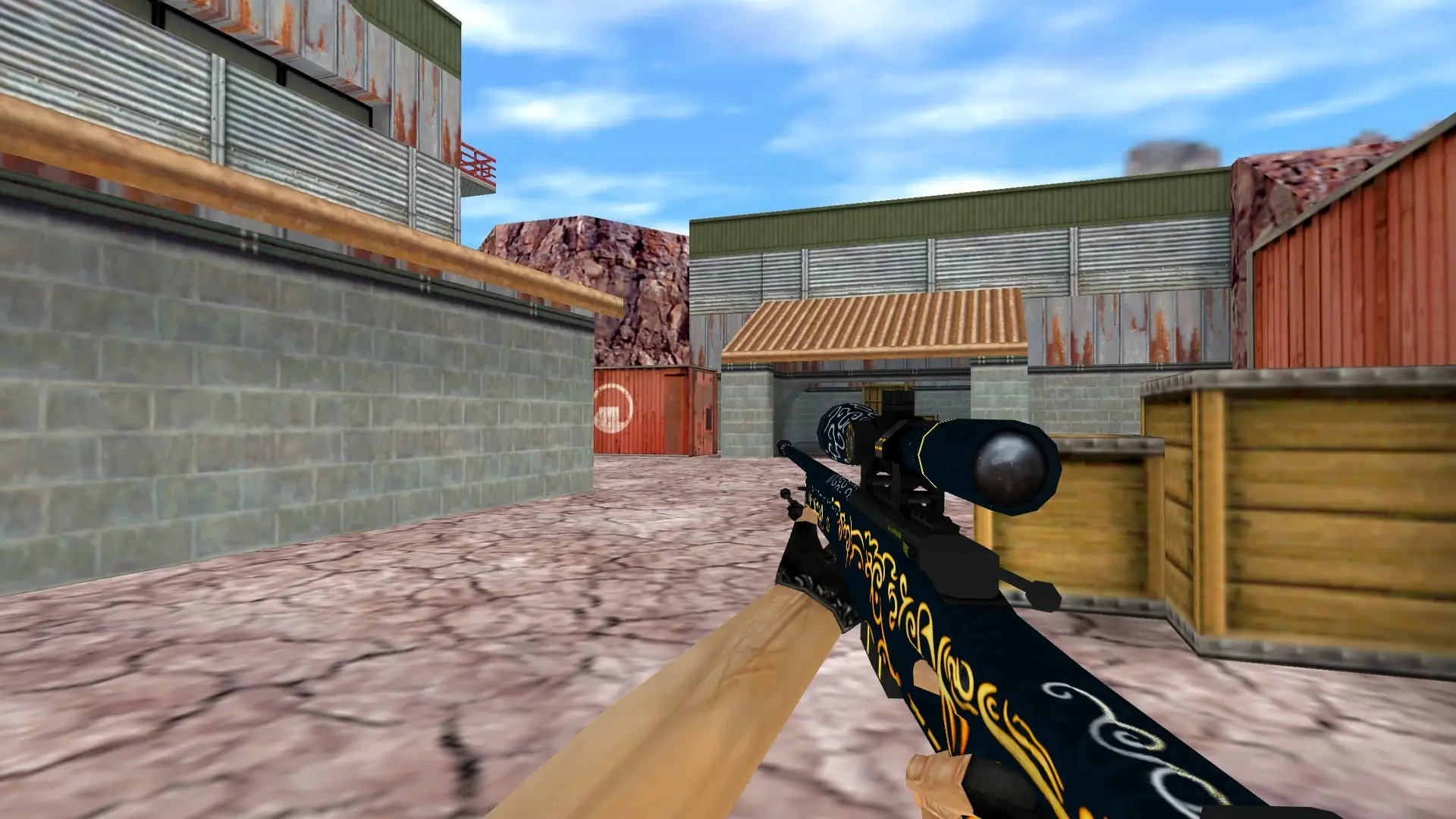 AWP Babylon — de_nuke (first person)