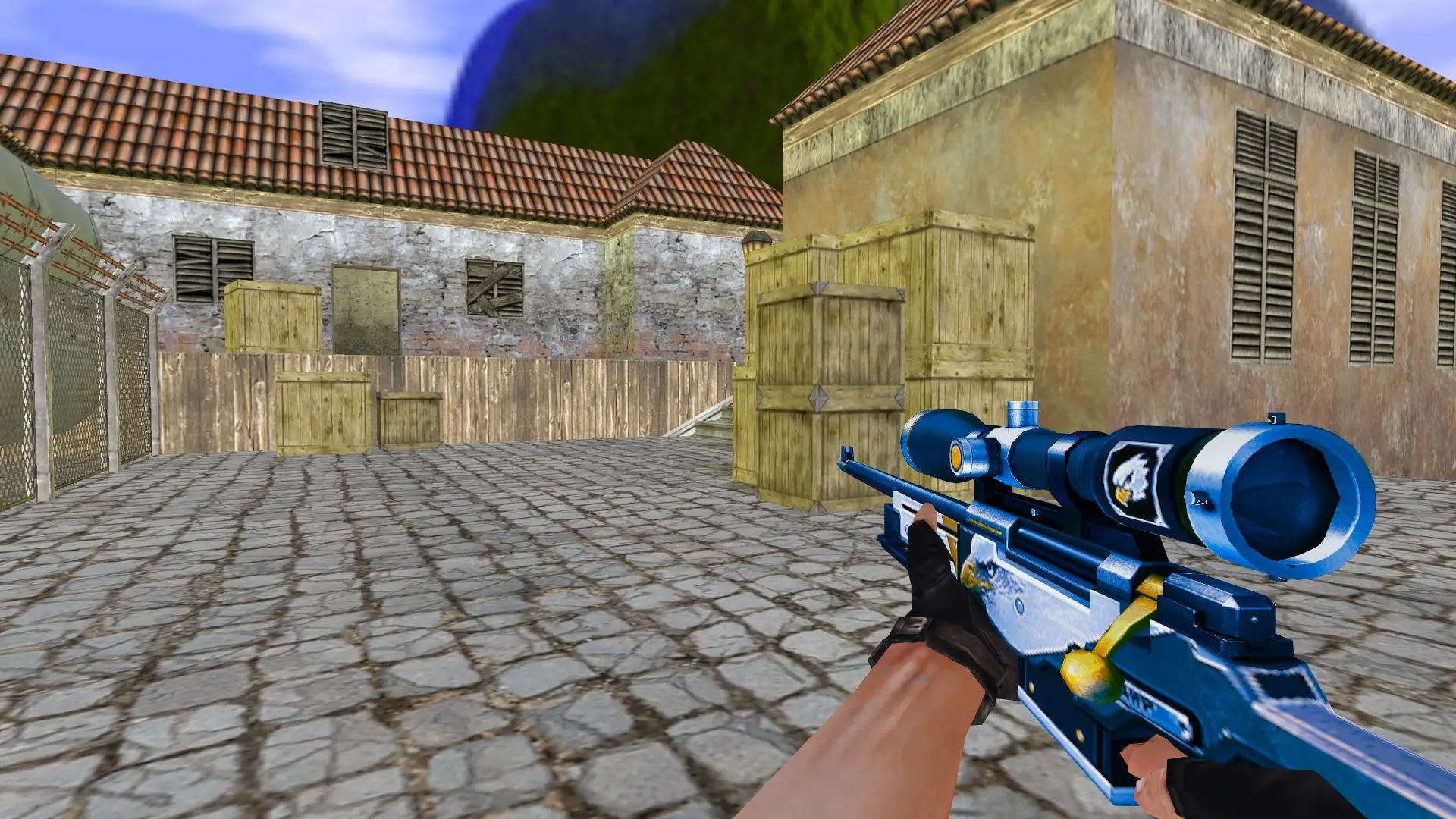 AWP Bercut — de_inferno (first person)