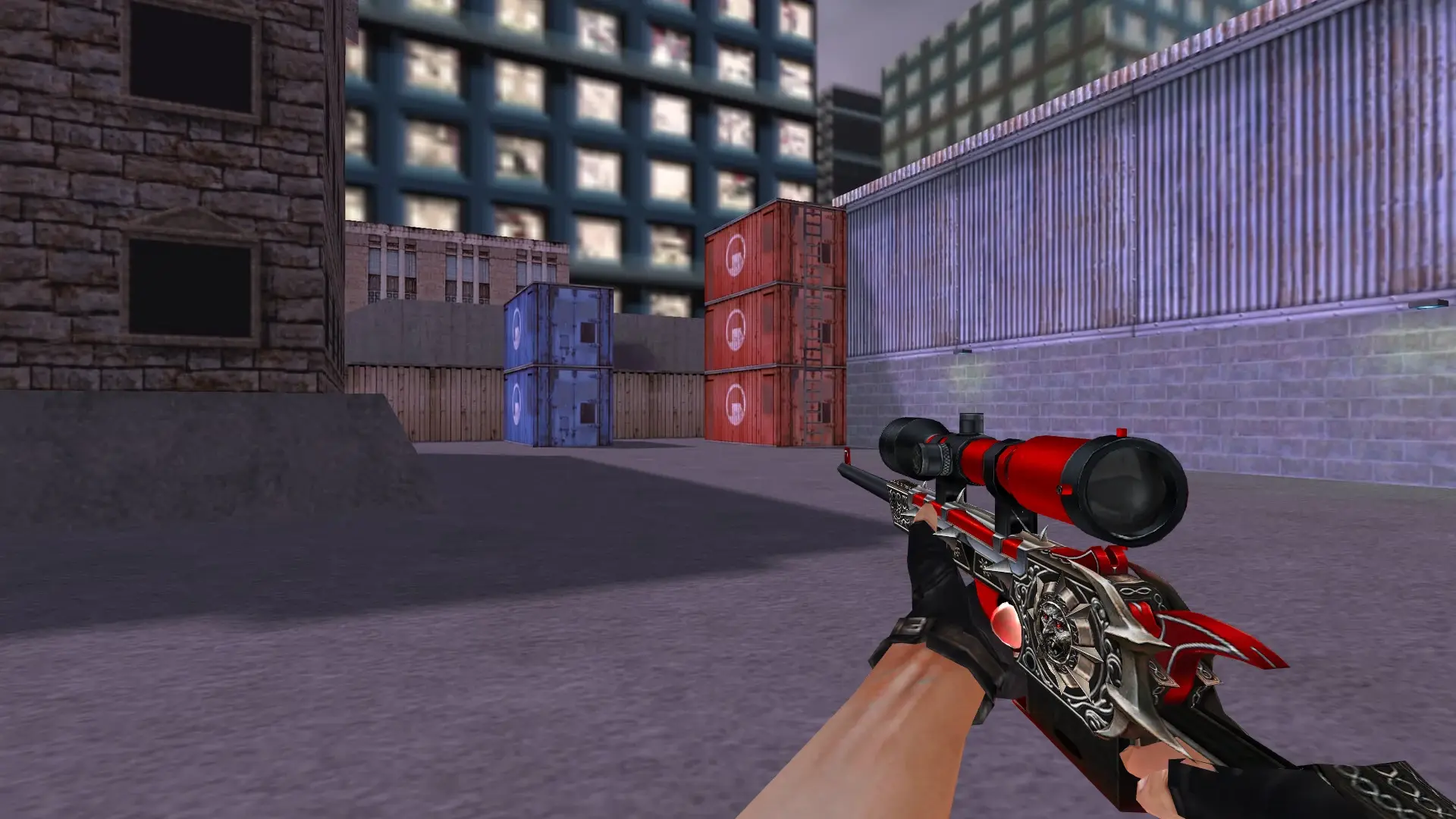 AWP Blood Hunter — cs_assault (first person)