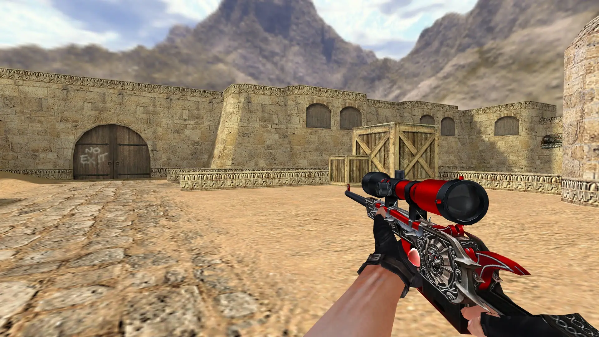 AWP Blood Hunter — de_dust2 (first person)