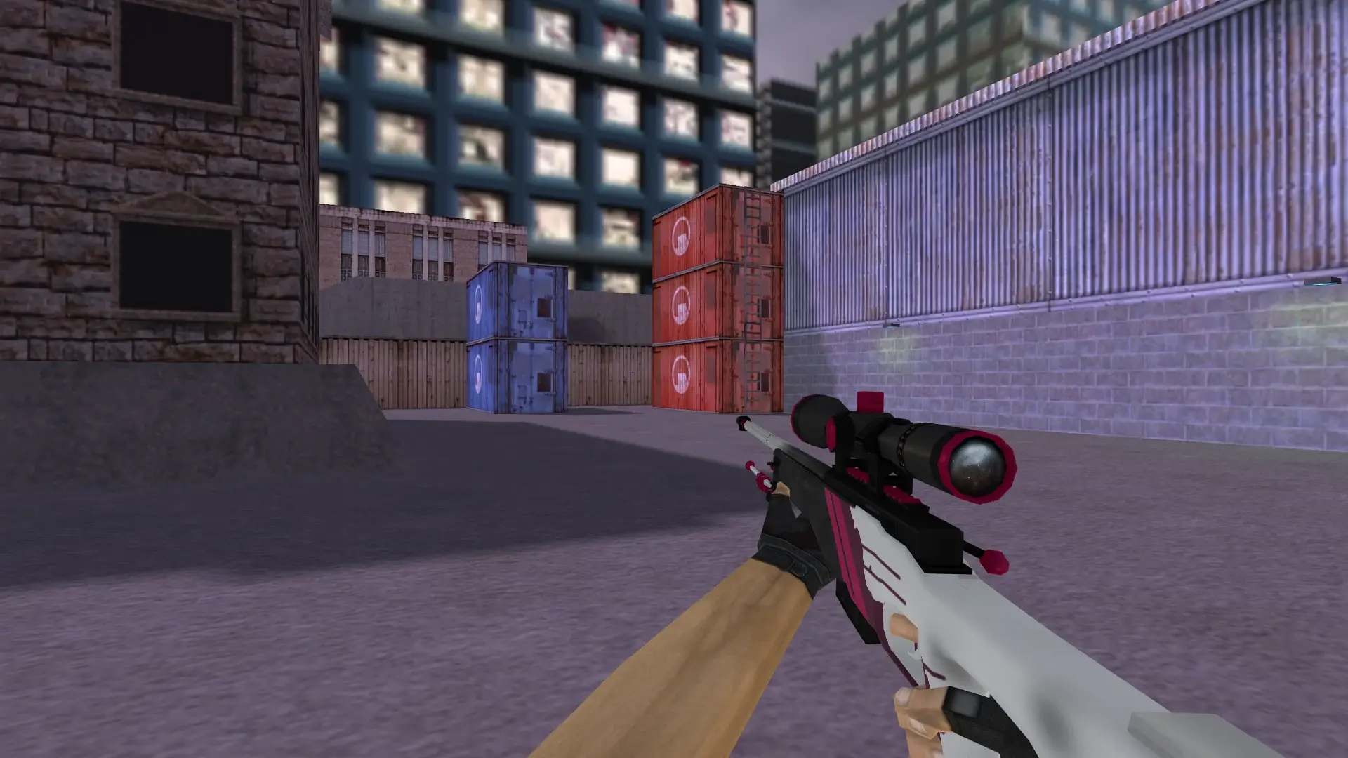 AWP Bloody Pink — cs_assault (first person)