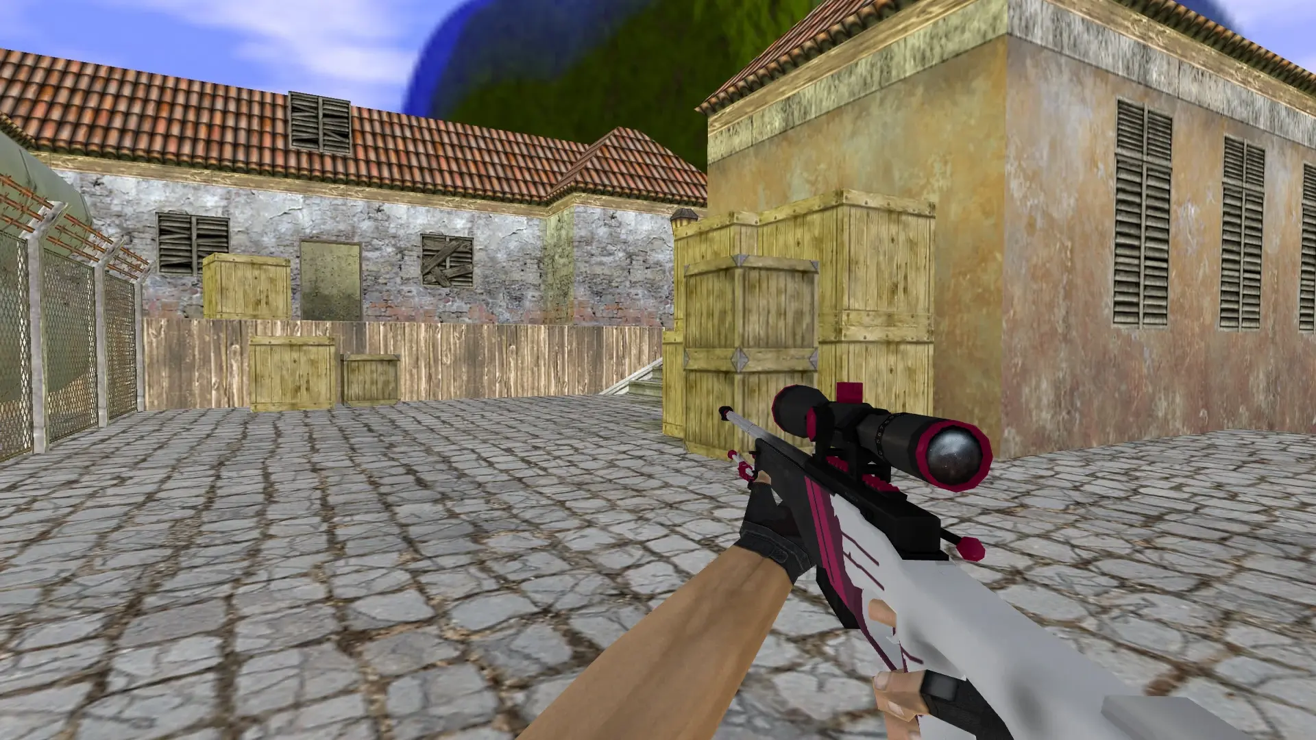 AWP Bloody Pink — de_inferno (first person)