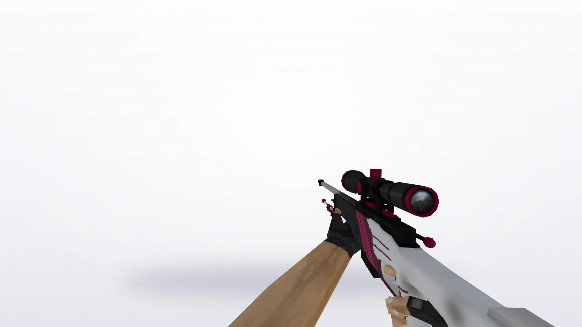 AWP Bloody Pink — first person