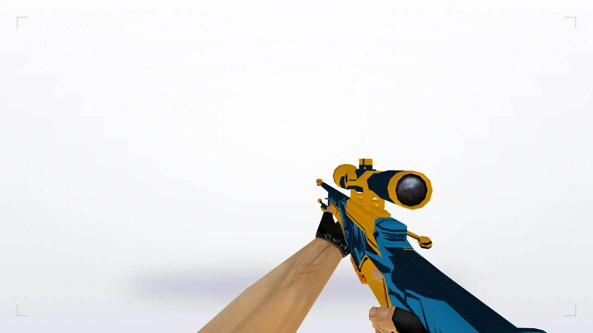 AWP Blue Angel — first person