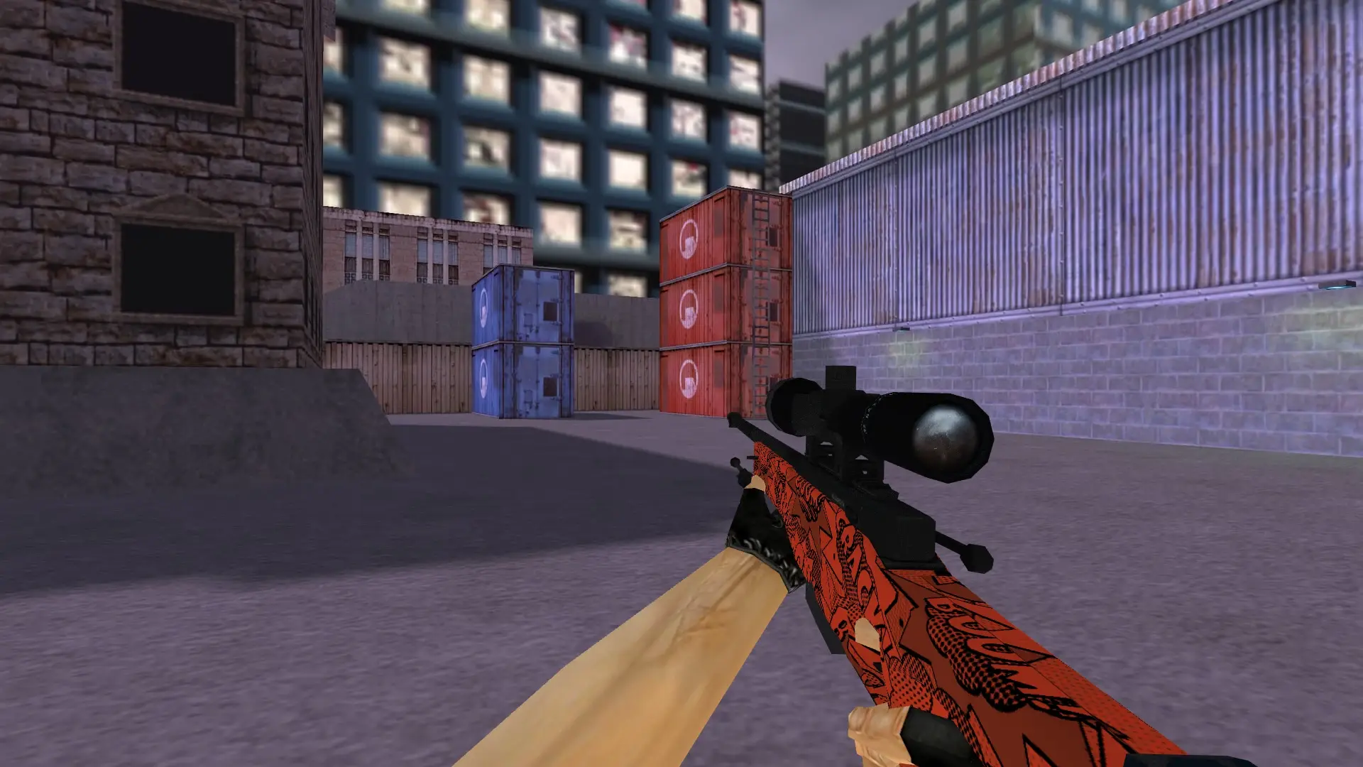AWP Boom — cs_assault (first person)