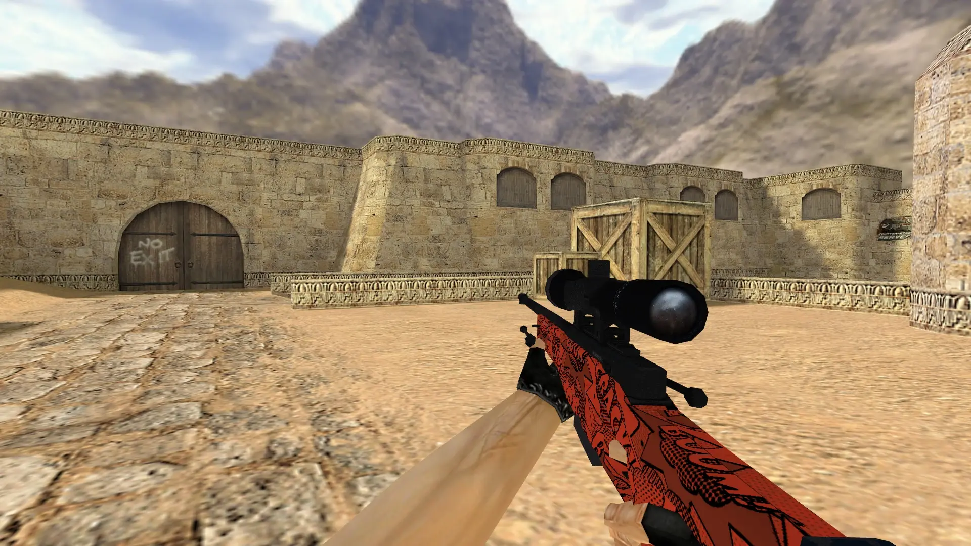 AWP Boom — de_dust2 (first person)