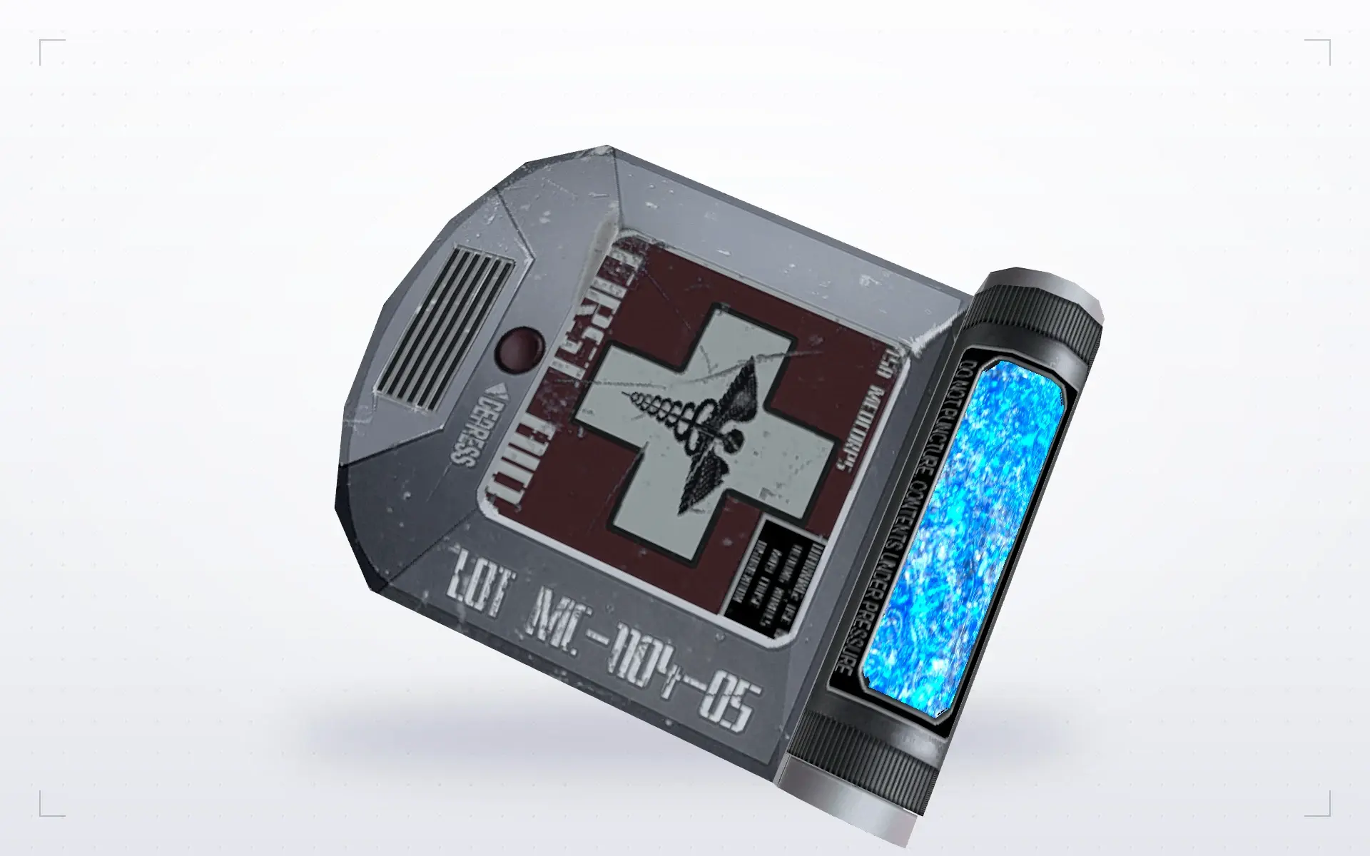 Medkit — top view