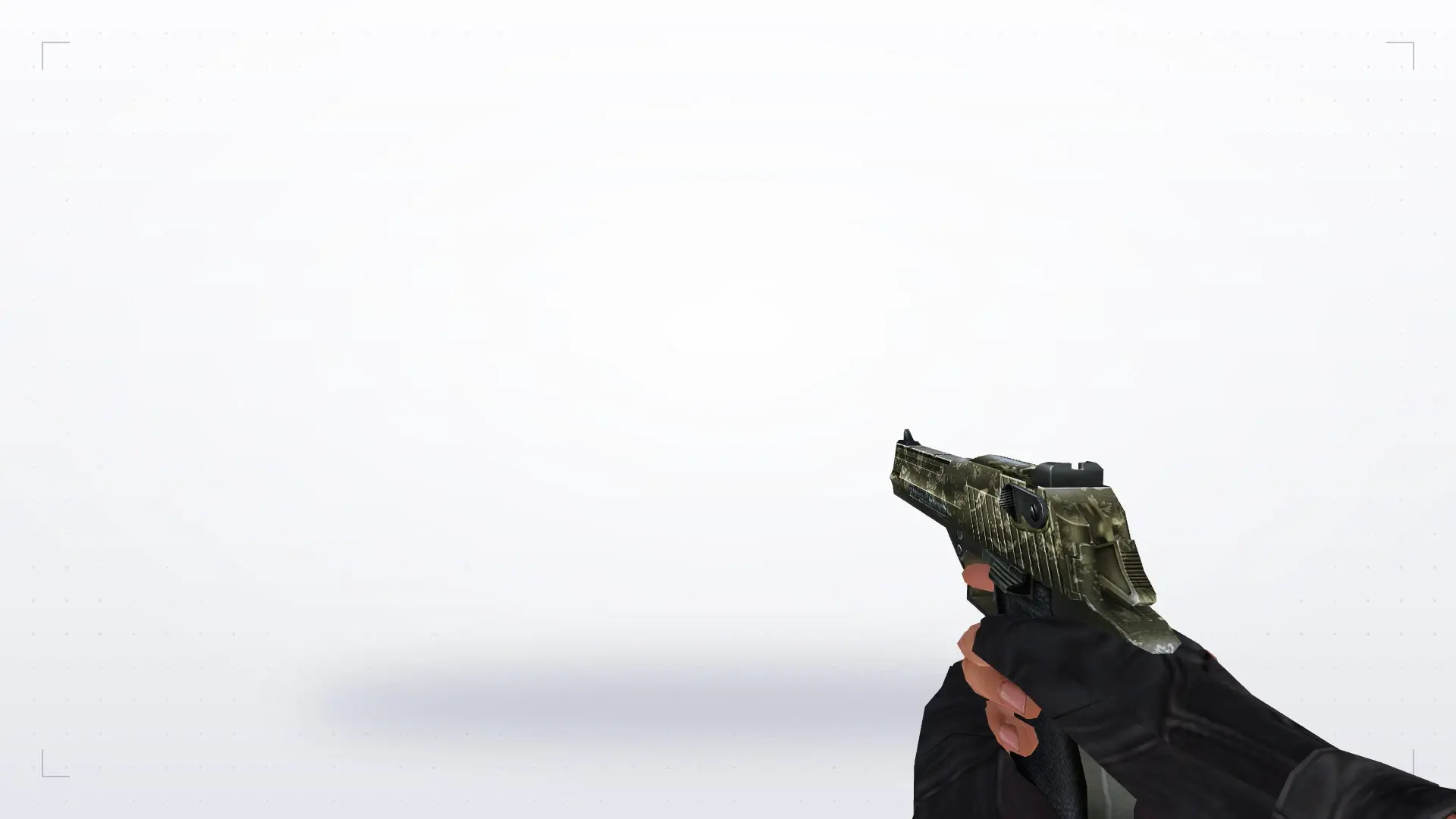 CSO Camo Desert Eagle — first person