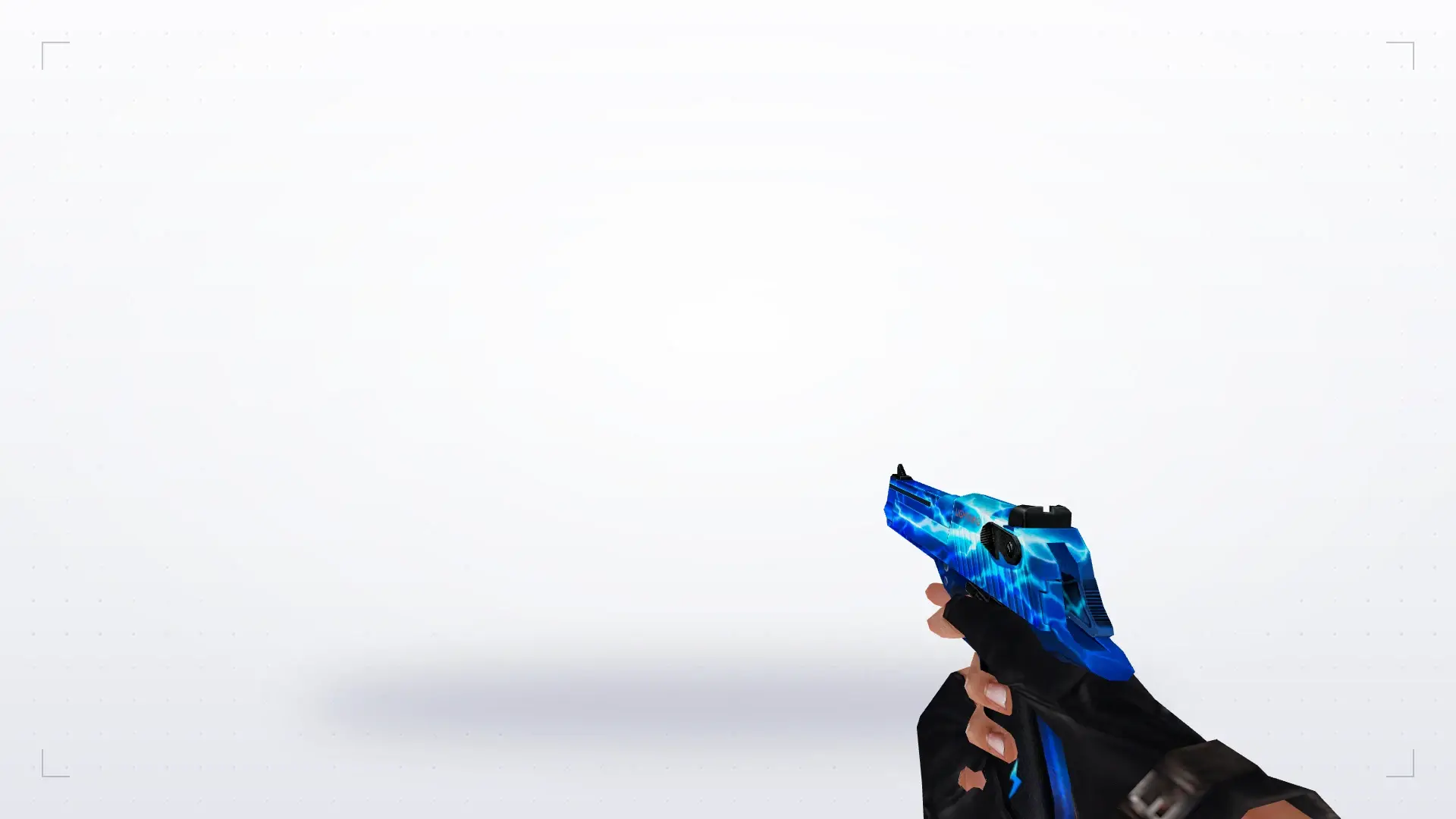 CSO Desert Eagle Blue Lightning — first person