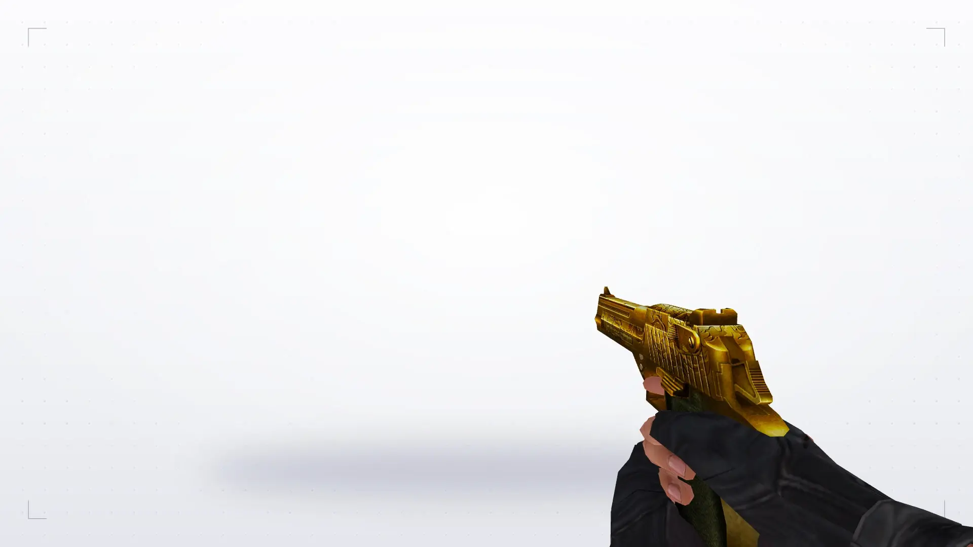 CSO Desert Eagle Gold — first person