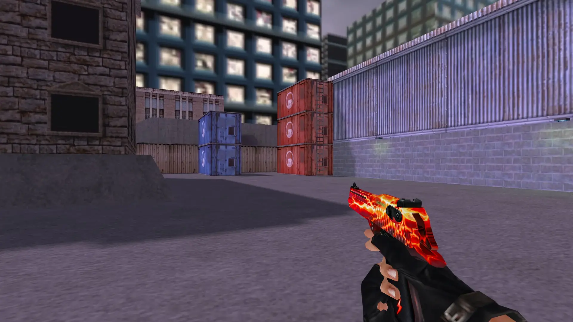 CSO Desert Eagle Red Lightning — cs_assault (first person)