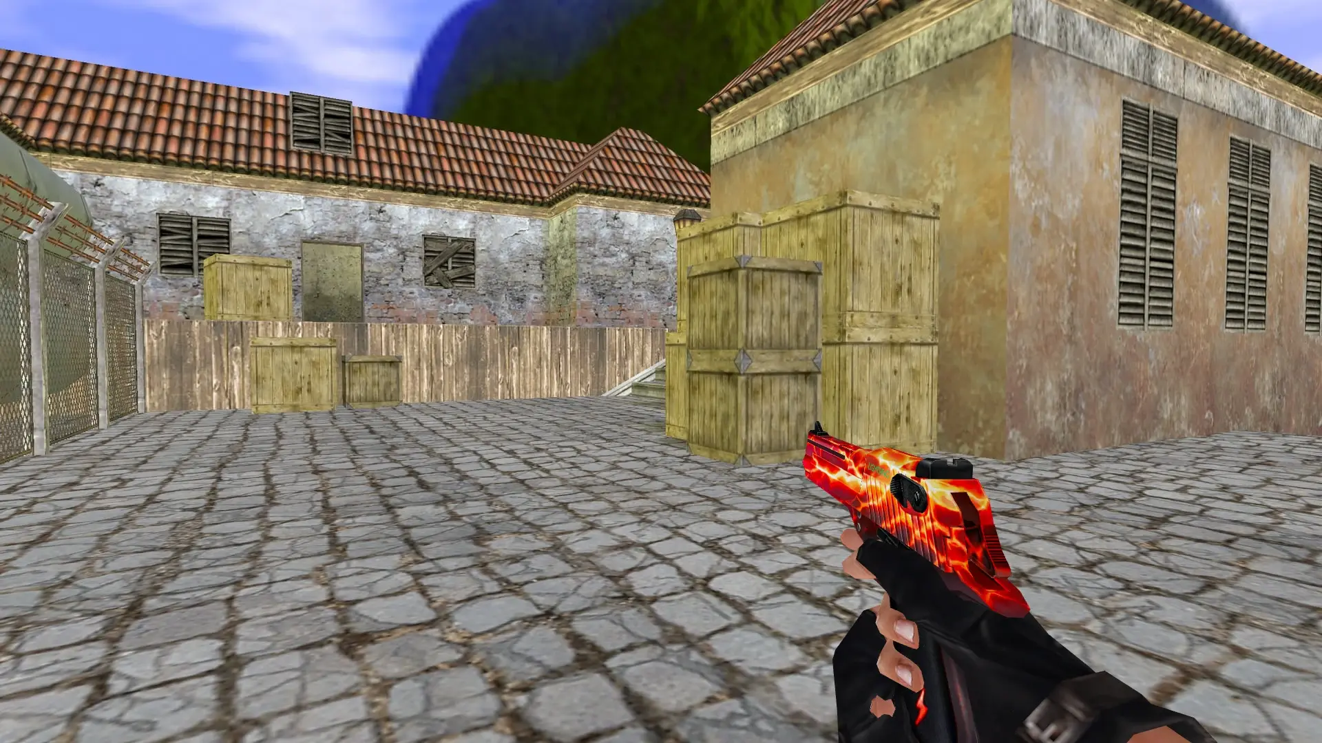 CSO Desert Eagle Red Lightning — de_inferno (first person)