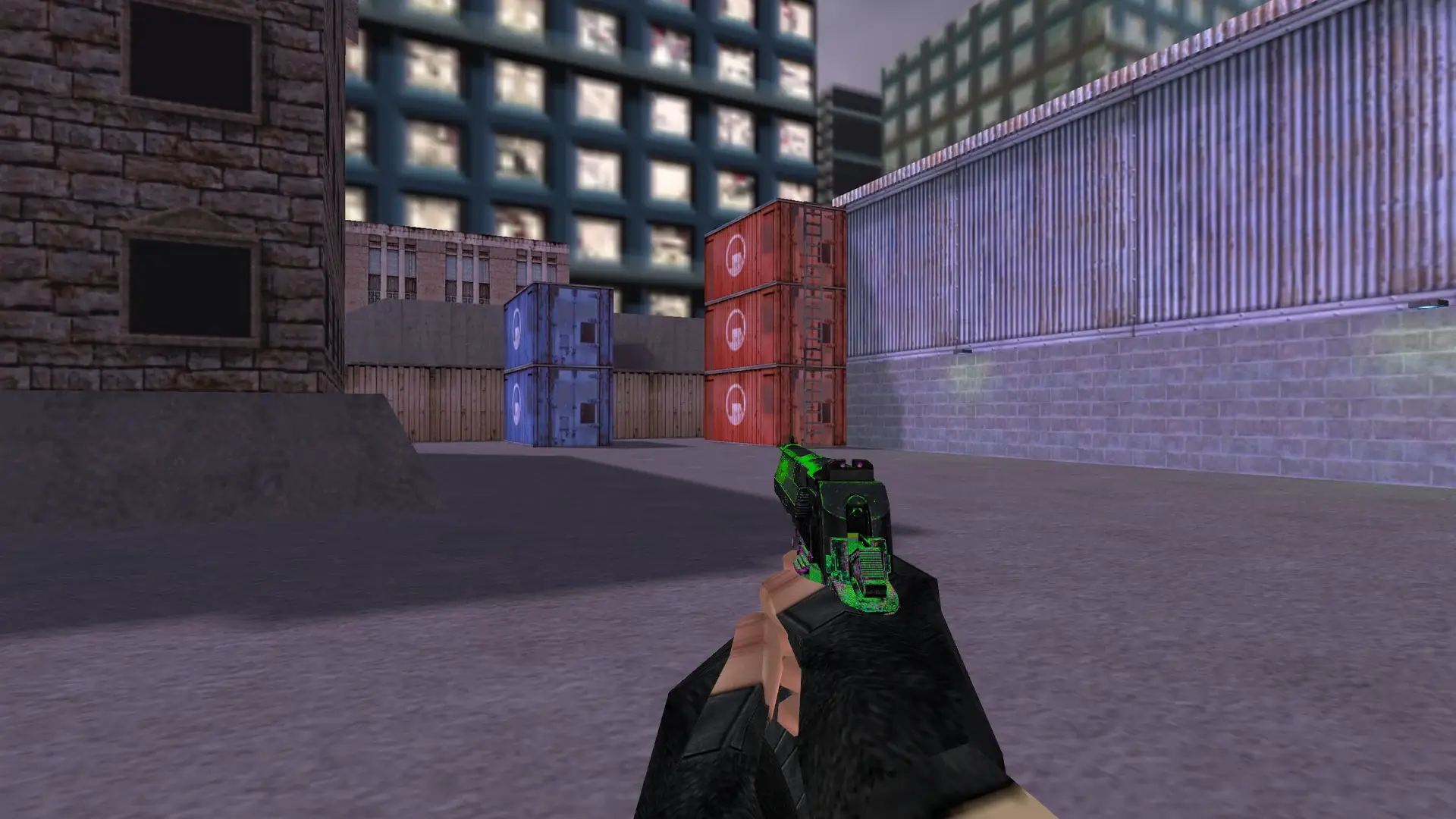 Desert Eagle Acid Shoot — cs_assault (first person)
