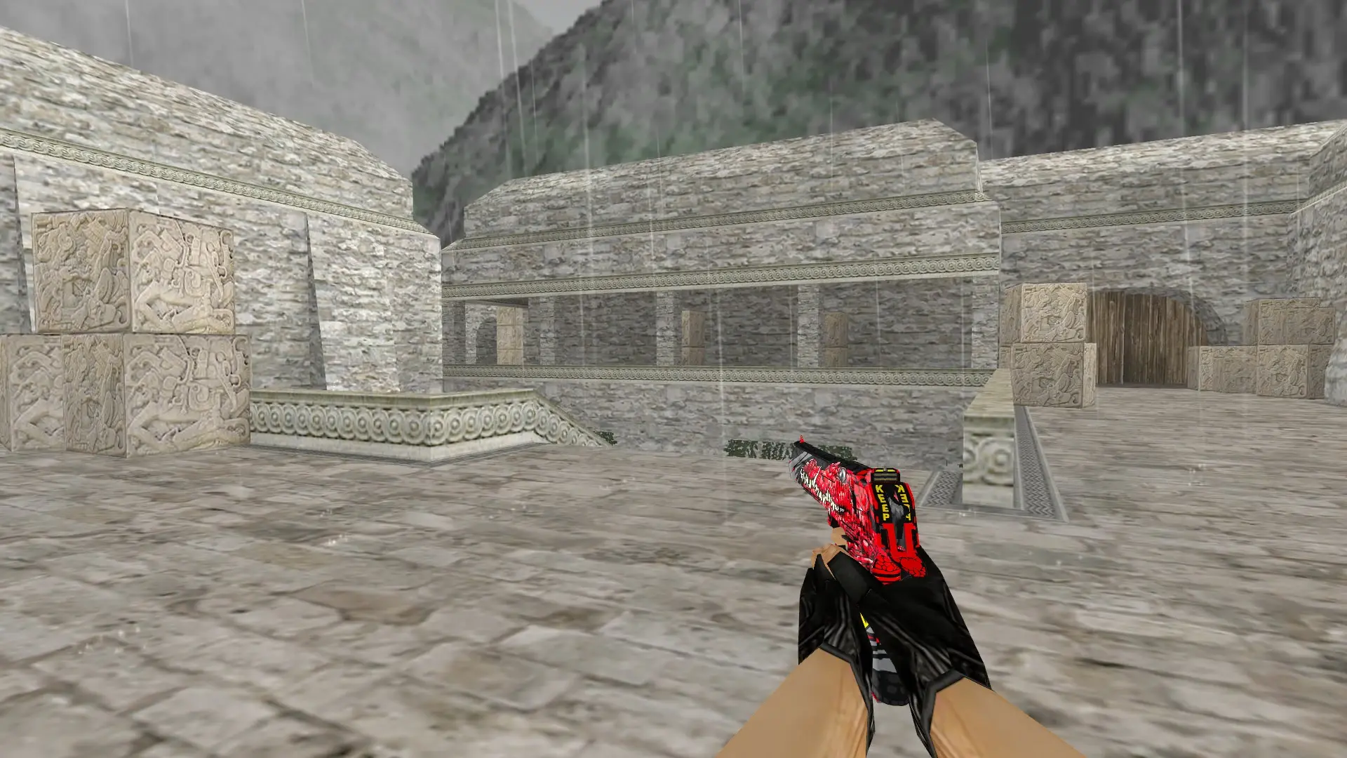 Desert Eagle Alligator 5000 — de_aztec (first person)