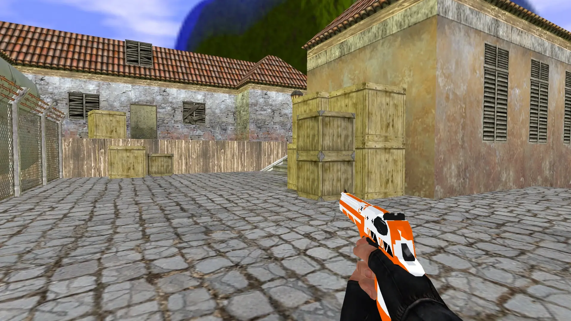 Desert Eagle | Asiimov — de_inferno (first person)