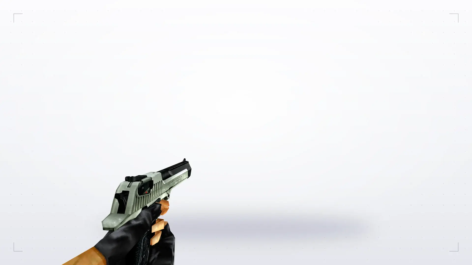Desert Eagle BlackSilver — first person