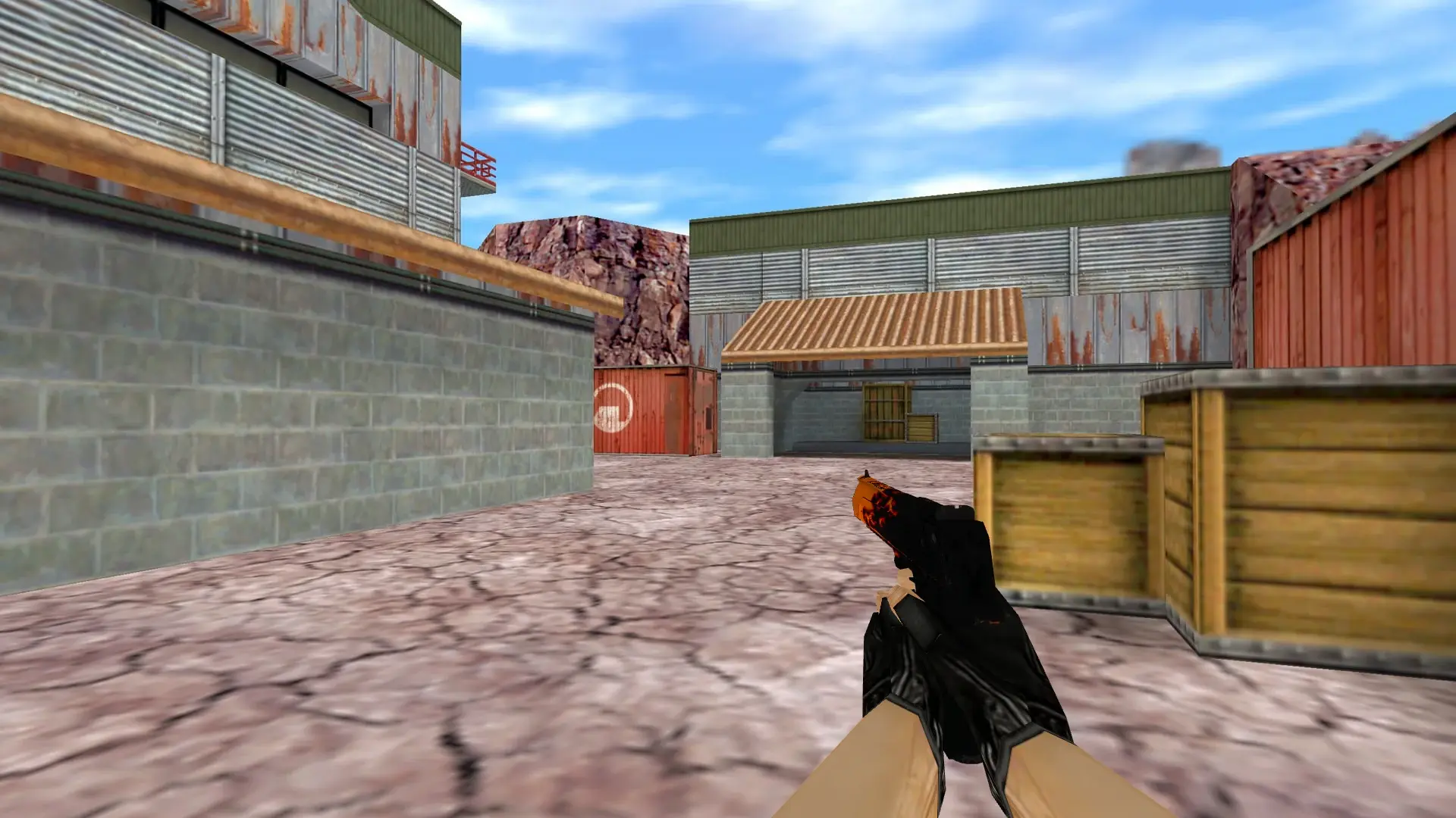 Desert Eagle | Blaze — de_nuke (first person)