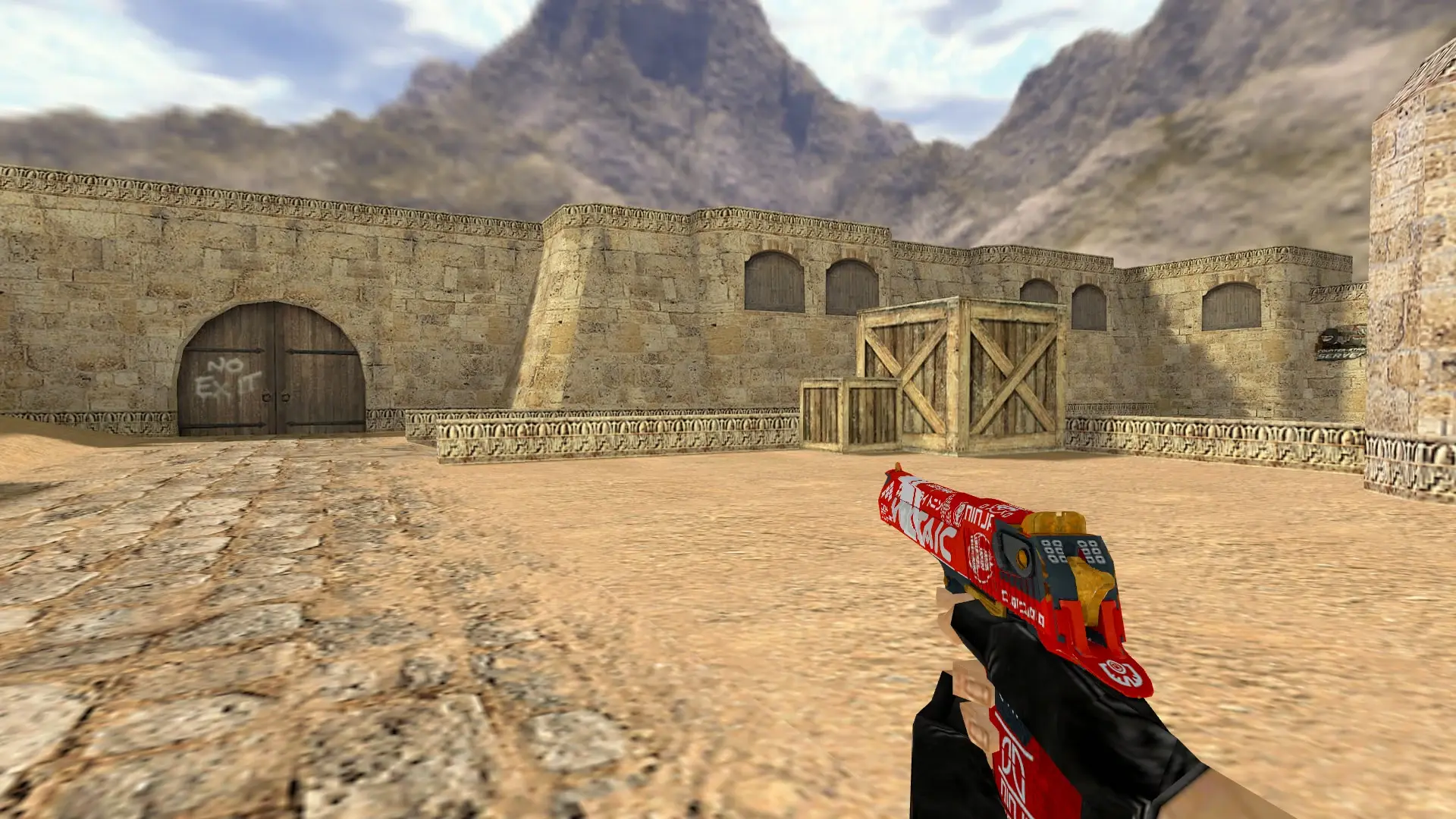 Desert Eagle Bloodsport — de_dust2 (first person)