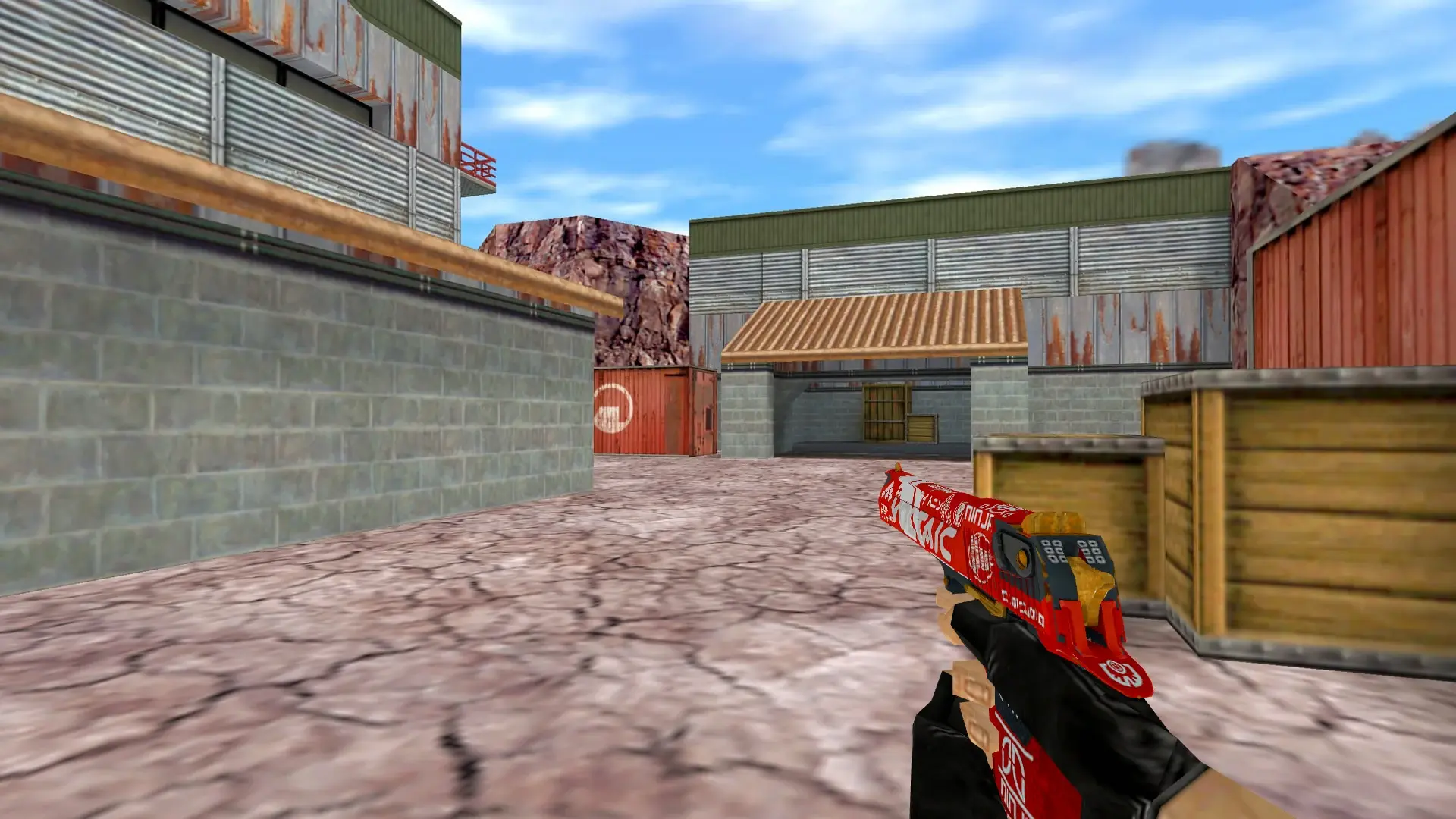 Desert Eagle Bloodsport — de_nuke (first person)