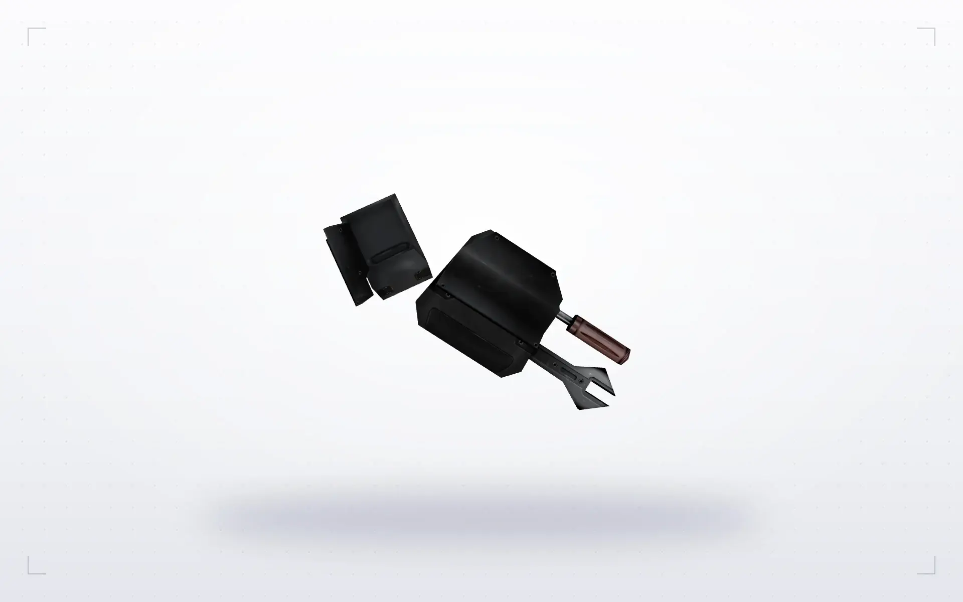 L33T ThighPak — top view