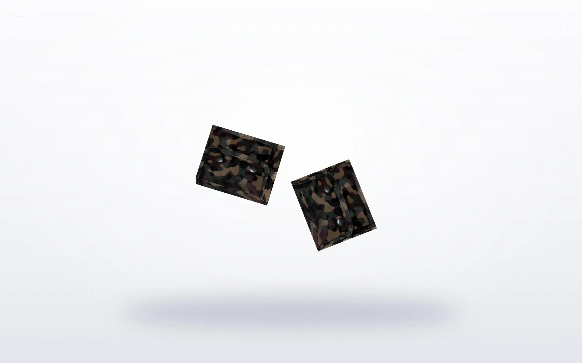 Forest Camo Kit — top view