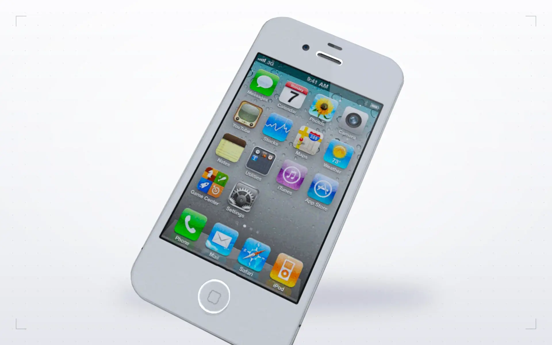 Apple iPhone 4 — white