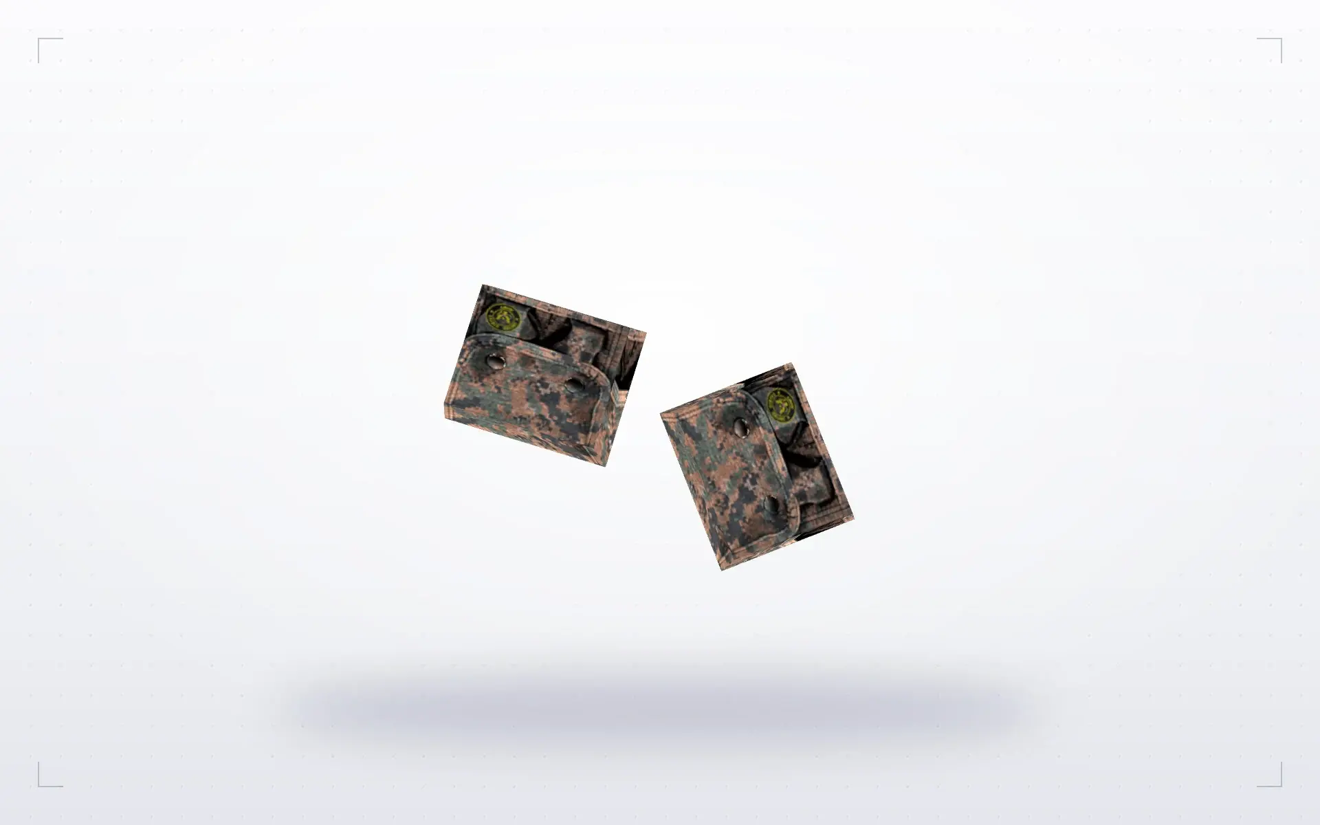 Camouflage Defkit — top view