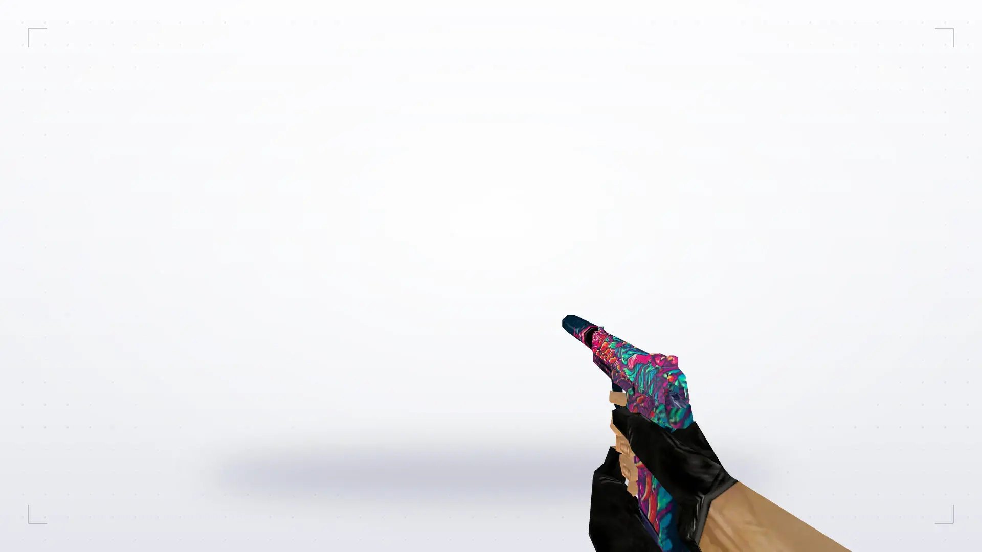 USP Hyper Beast — first person