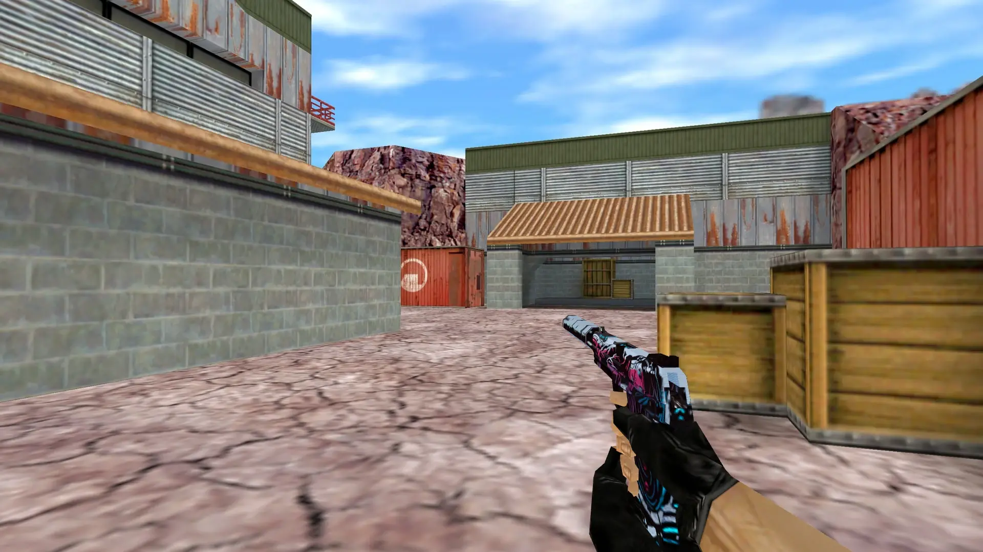 USP | Neo-Noir — de_nuke (first person)