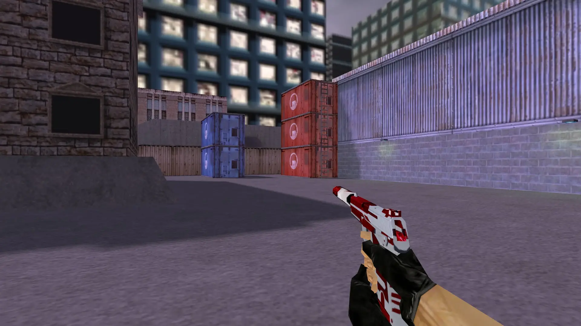 USP Red Destiny — cs_assault (first person)