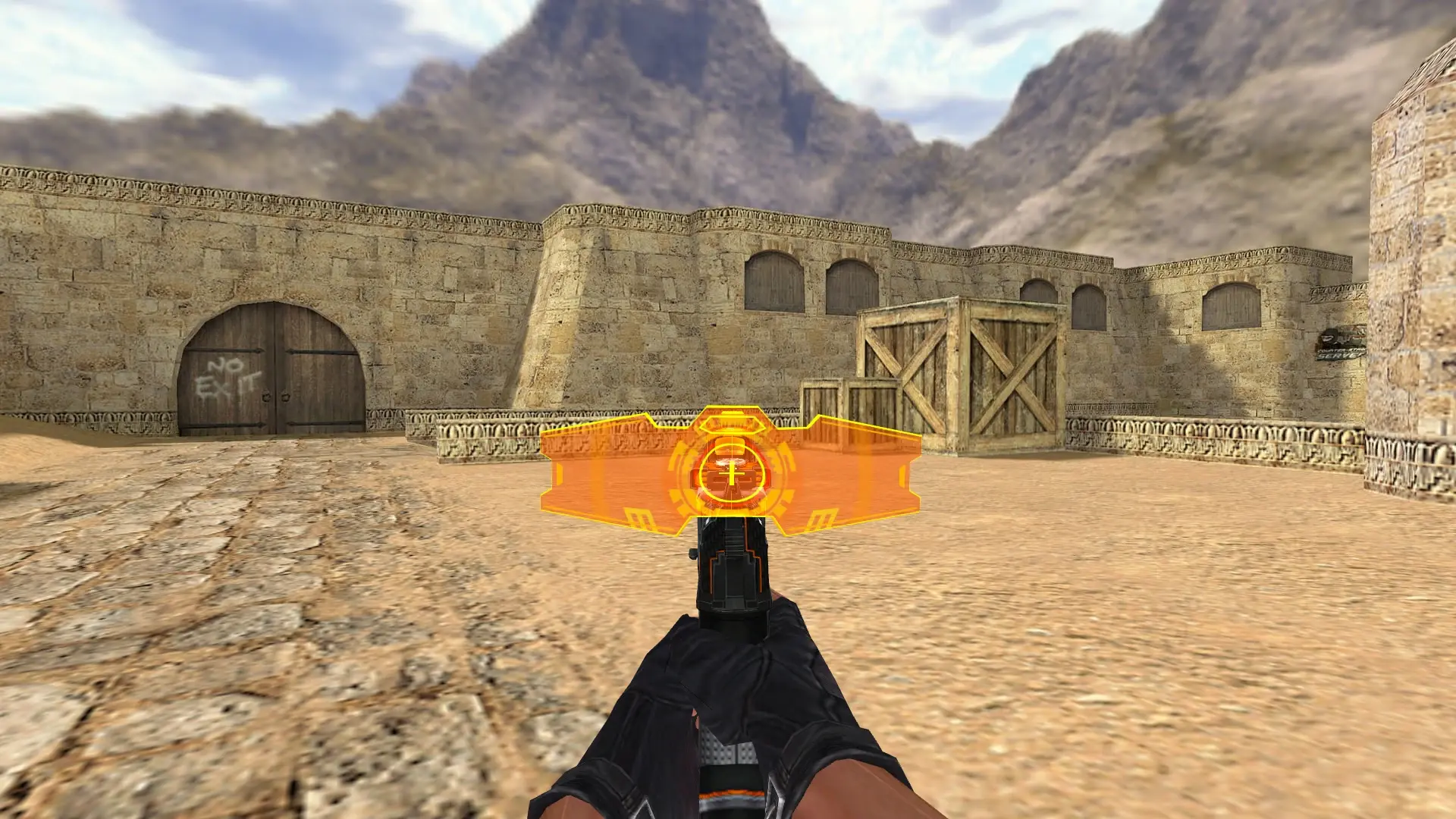 Hunter Killer X-45 — de_dust2 (first person)