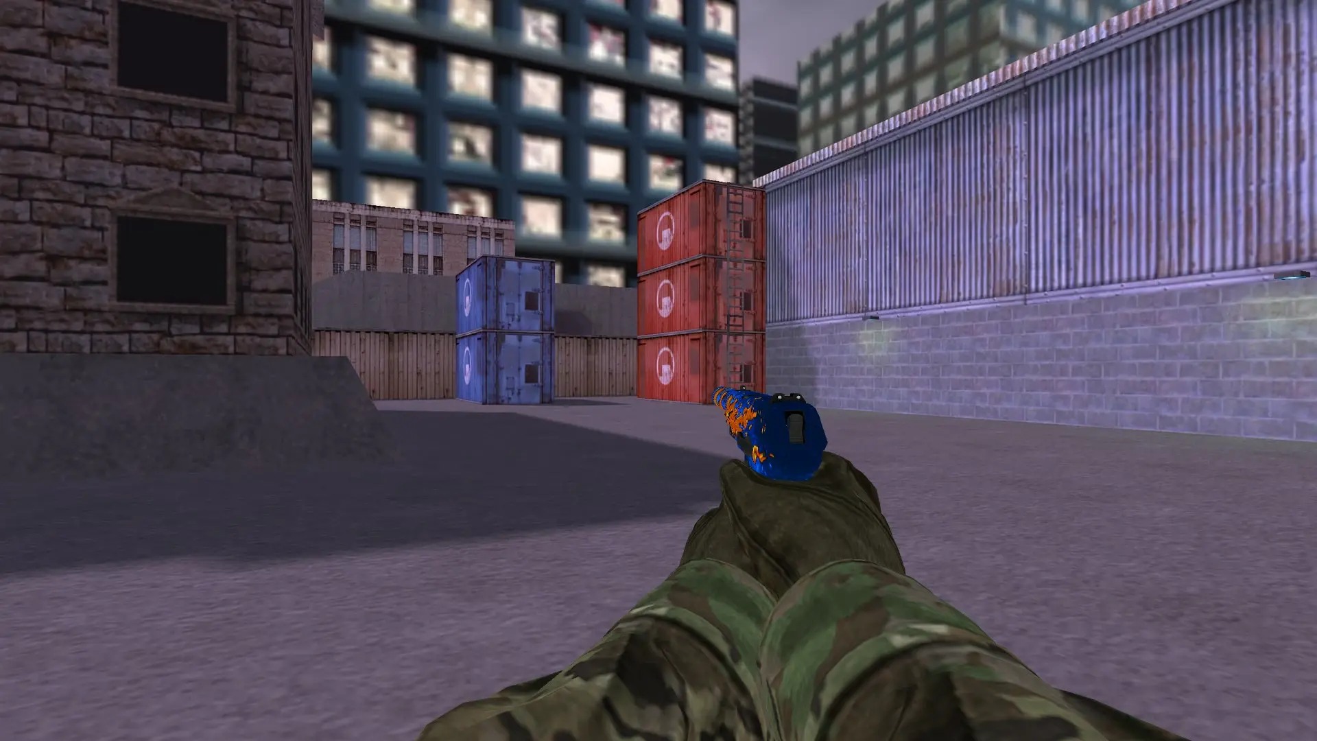 P2000 | Fire Elemental — cs_assault (first person)