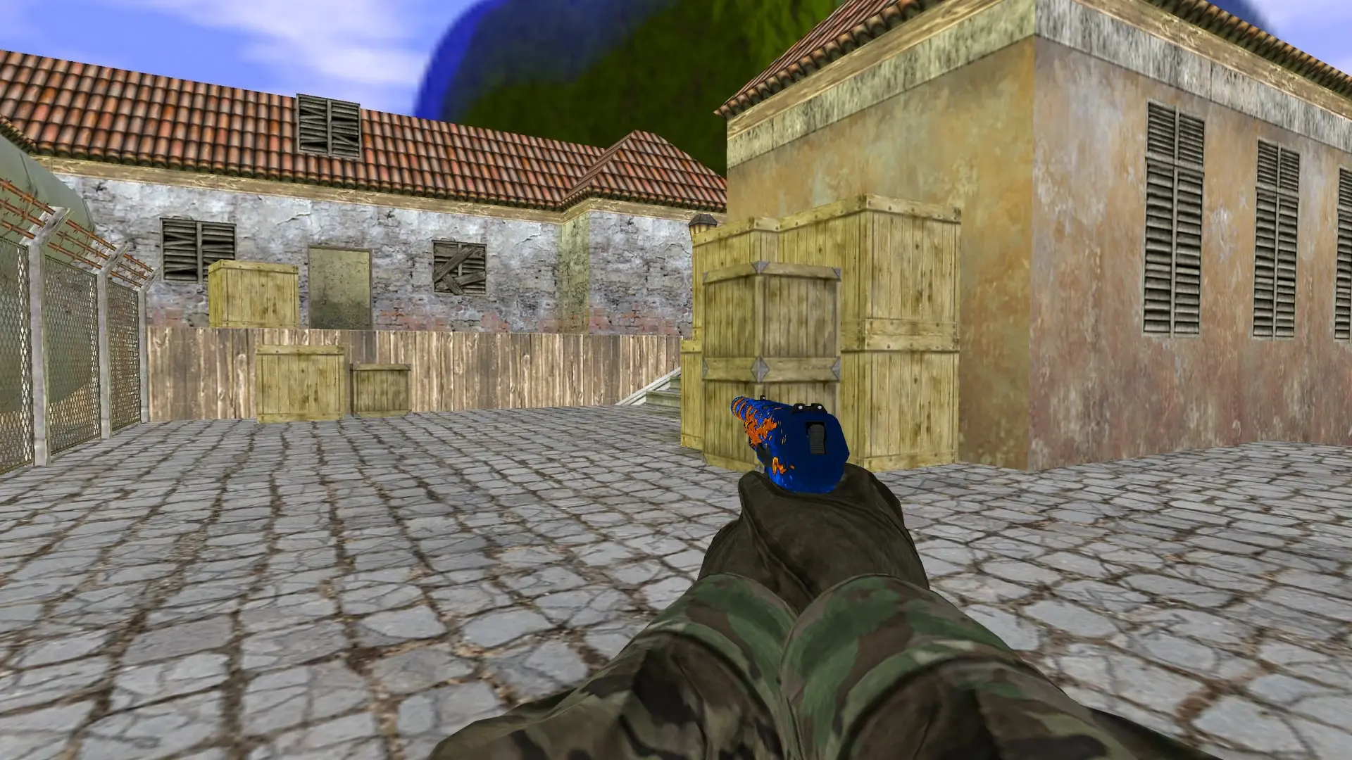 P2000 | Fire Elemental — de_inferno (first person)