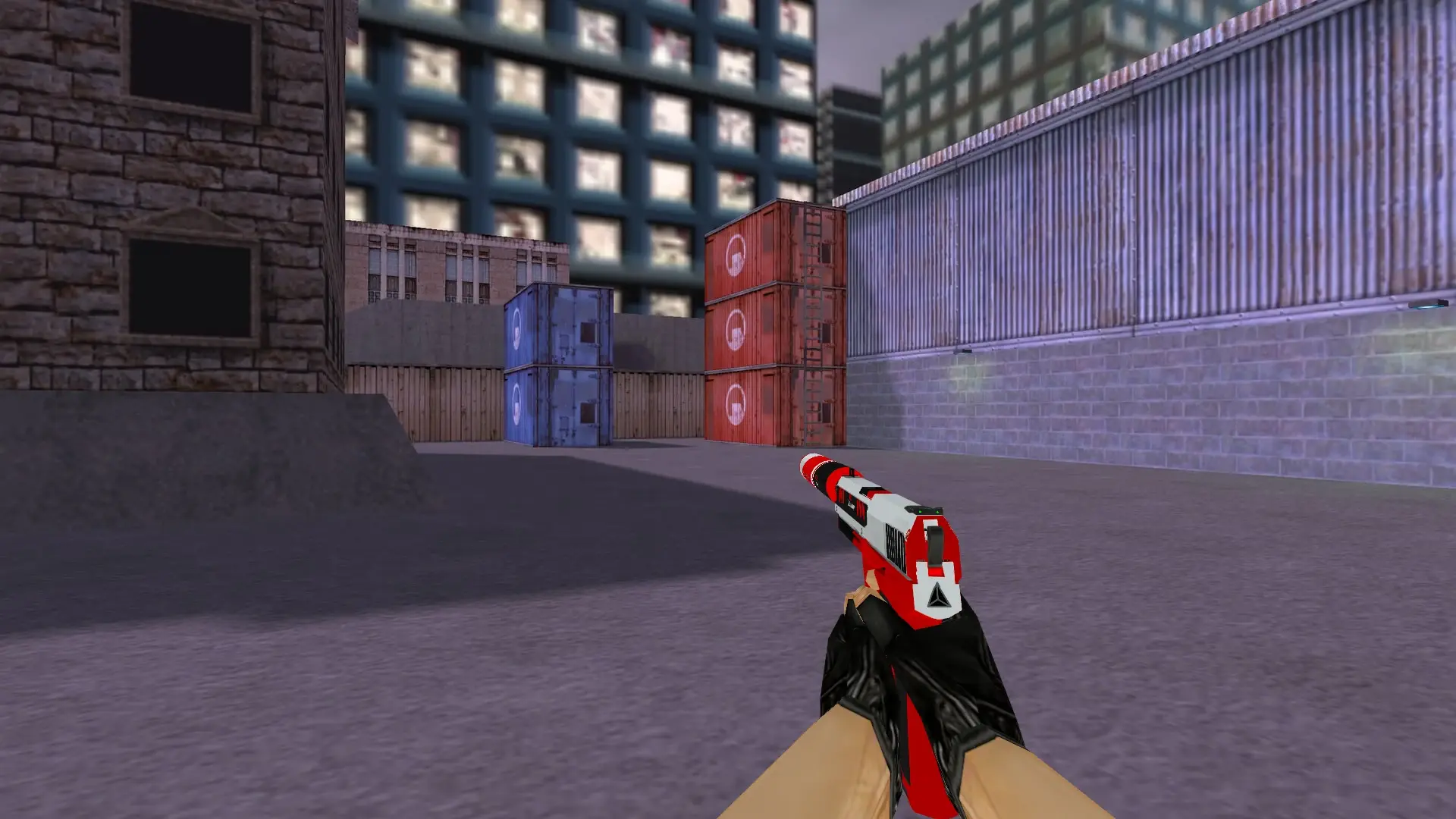 USP Acarus — cs_assault (first person)