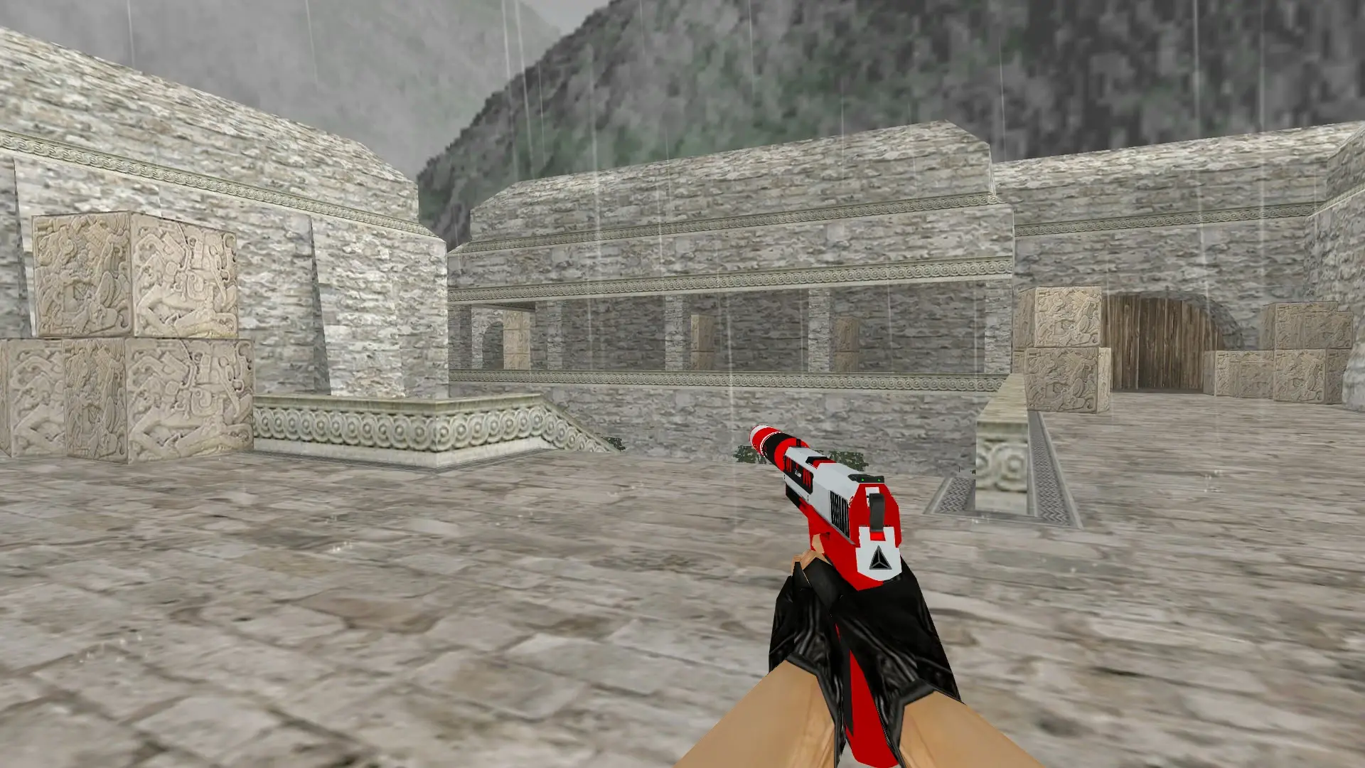 USP Acarus — de_aztec (first person)