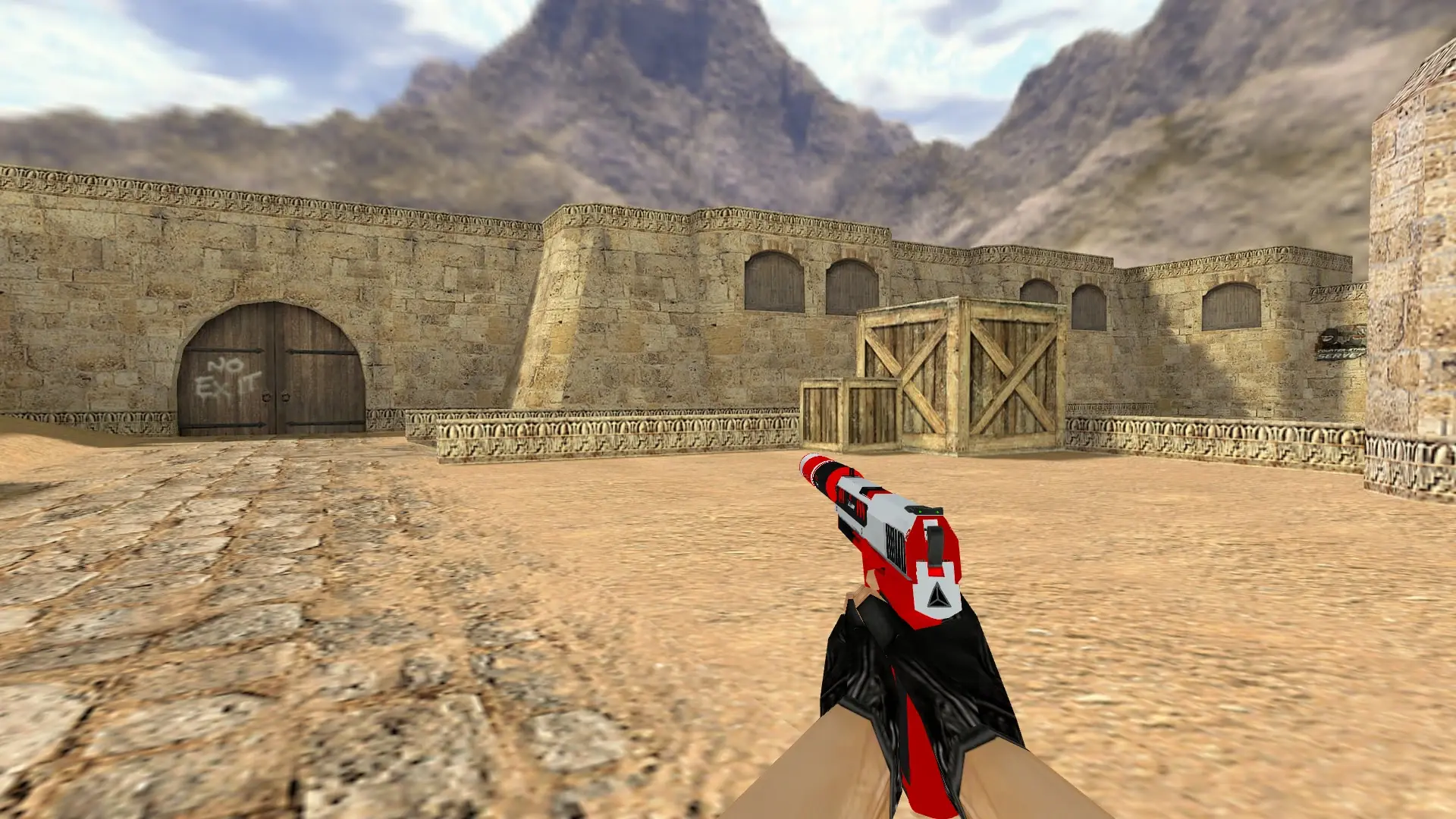 USP Acarus — de_dust2 (first person)