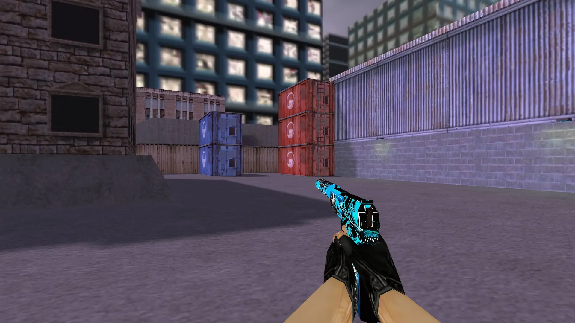 USP Aimbot — cs_assault (first person)
